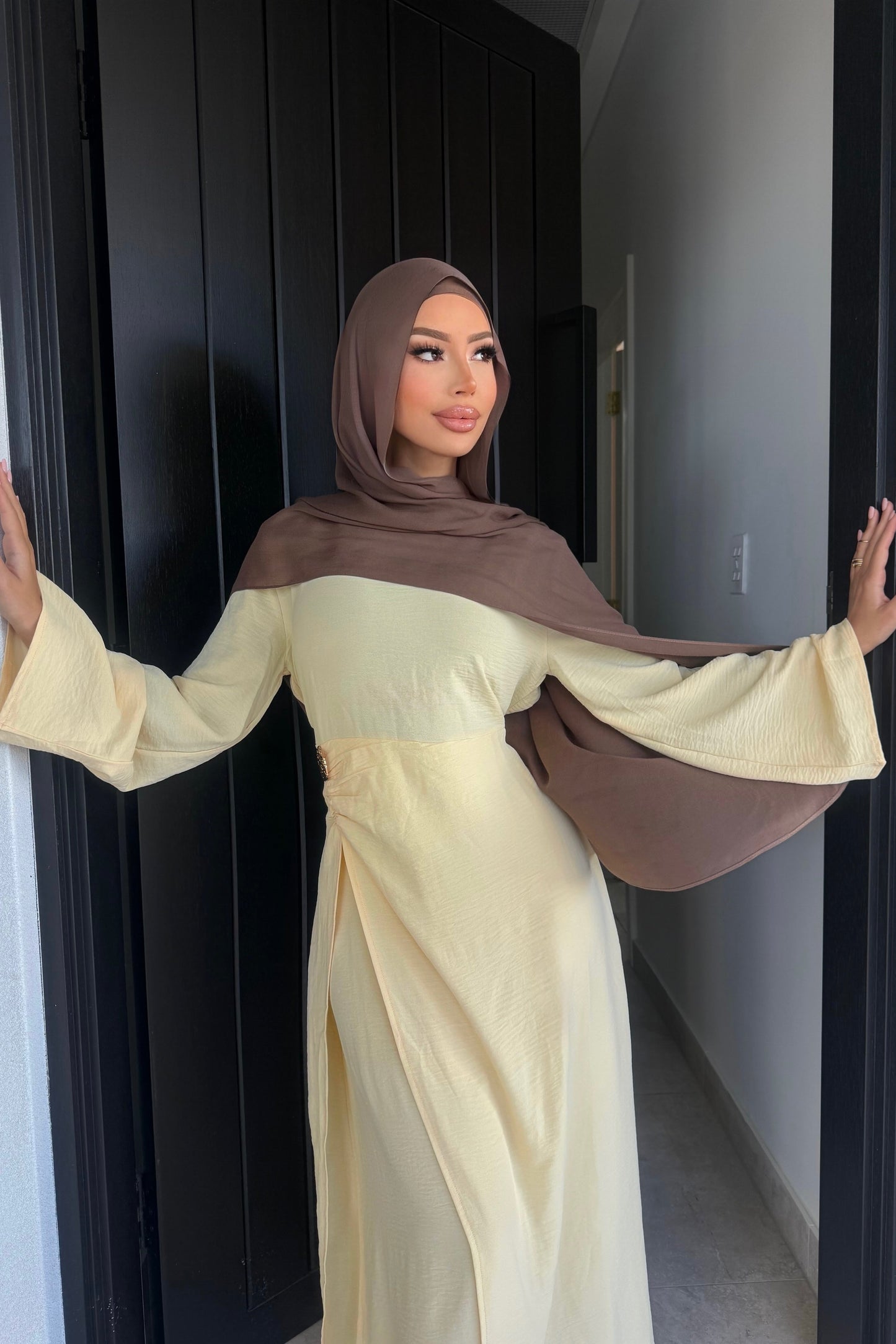 Brownie hijab set