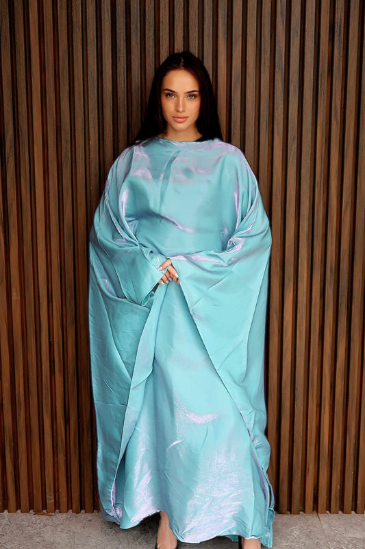 Azure butterfly dress