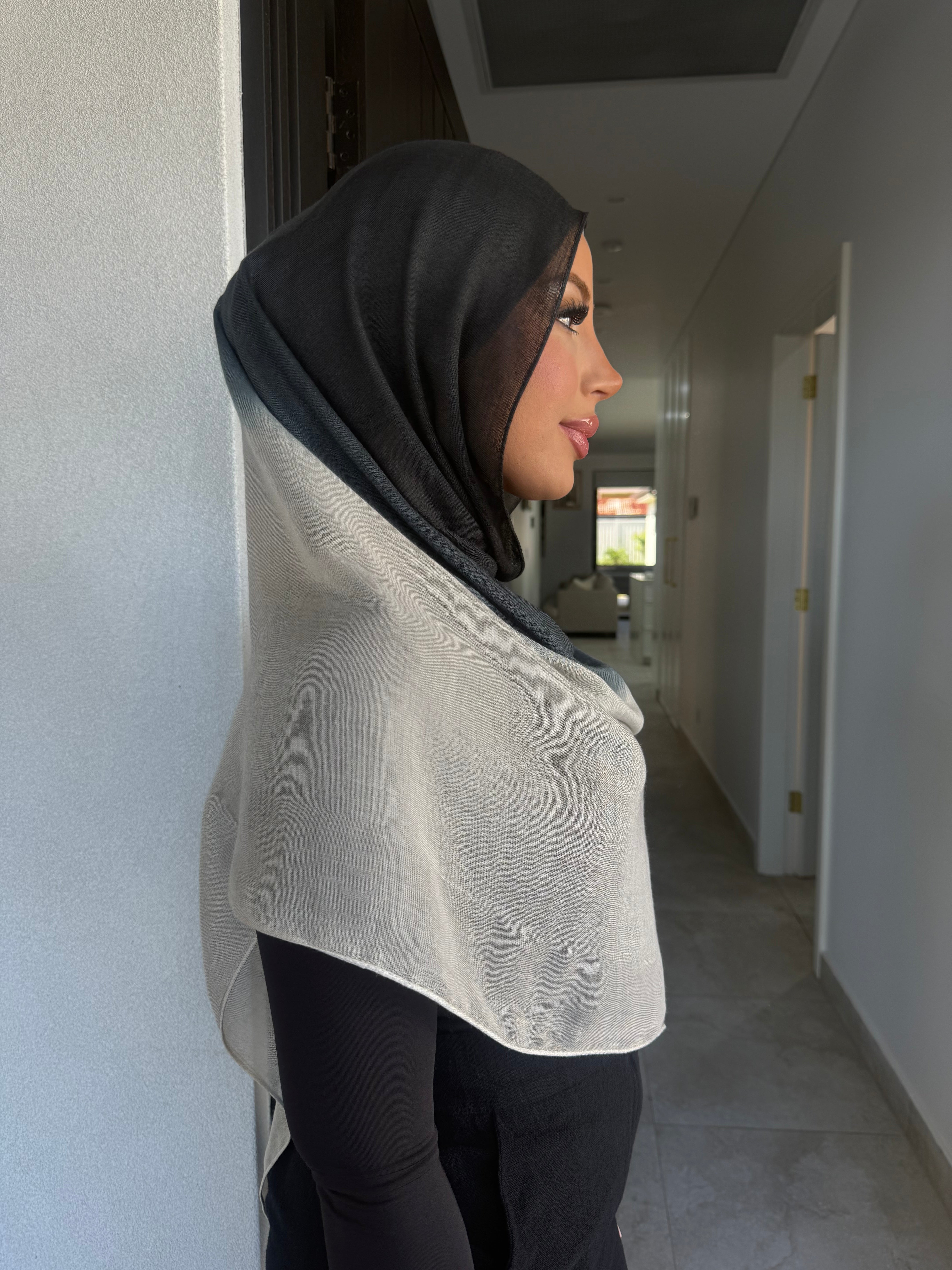 Sunset ombré Hijab