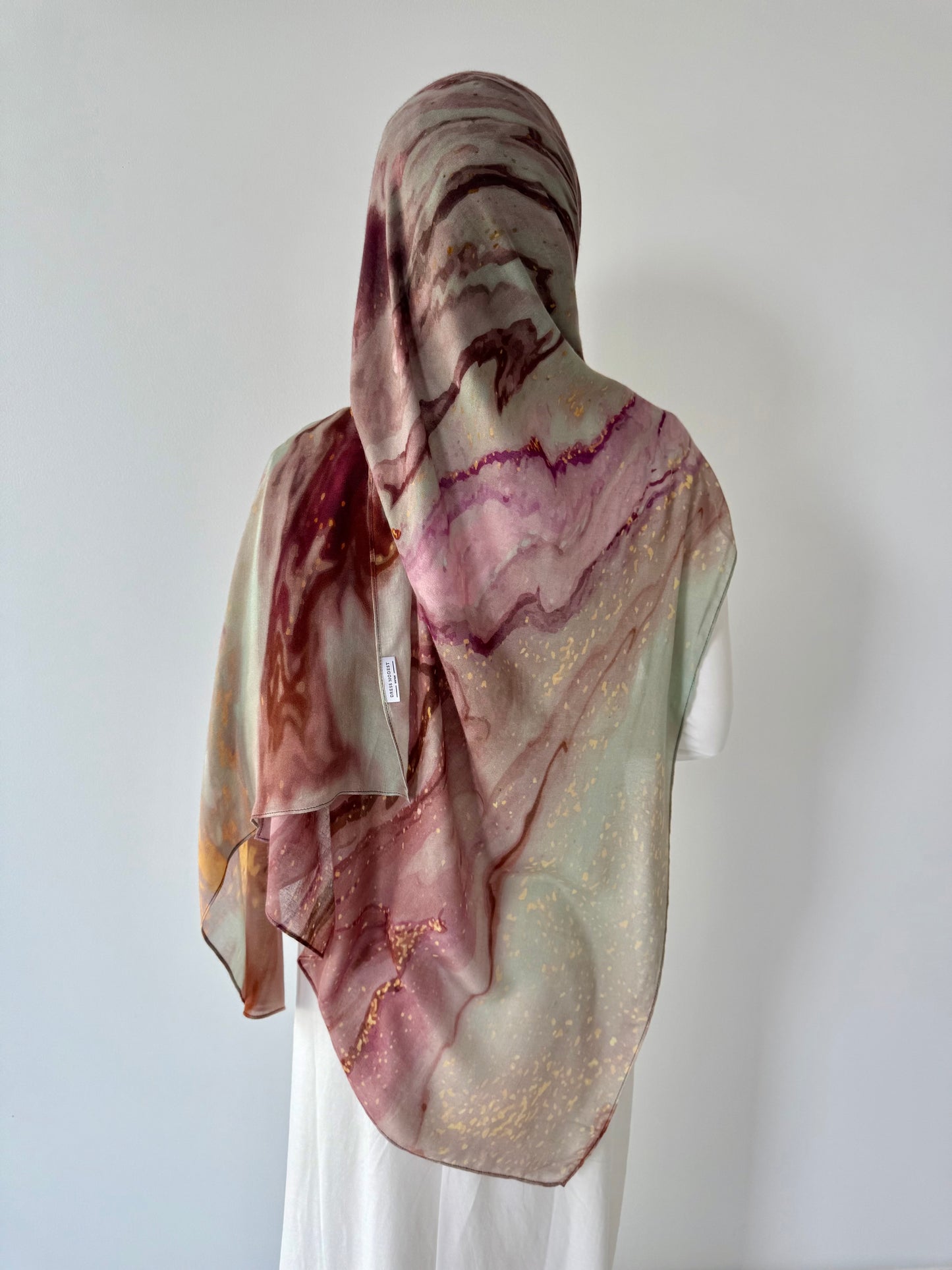 Radiant Mulberry Hijab