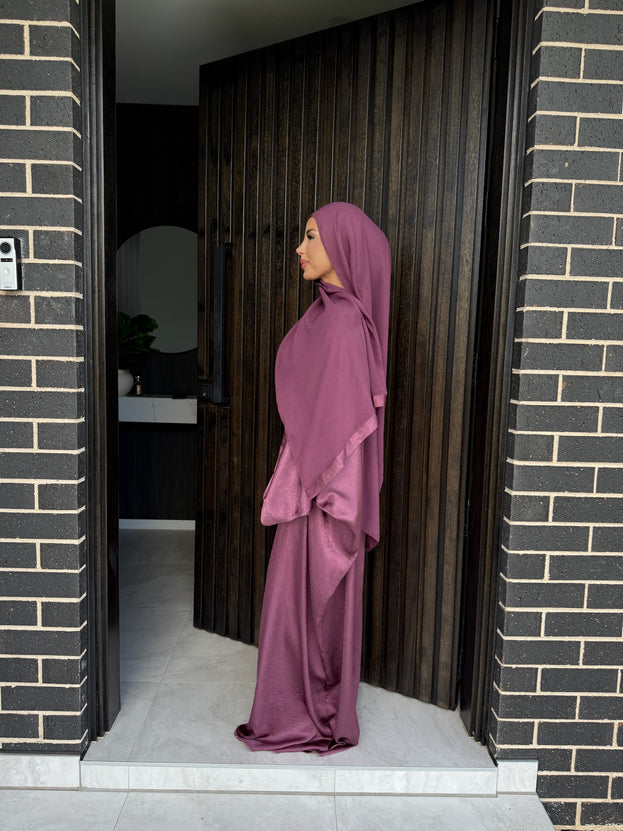Khaleeji Butterfly Abaya (2 piece)