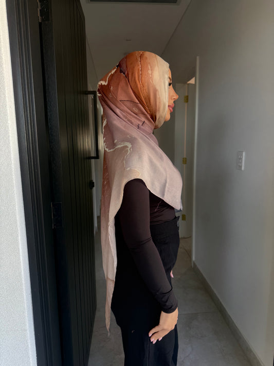 Serene Sands Hijab - Oasis