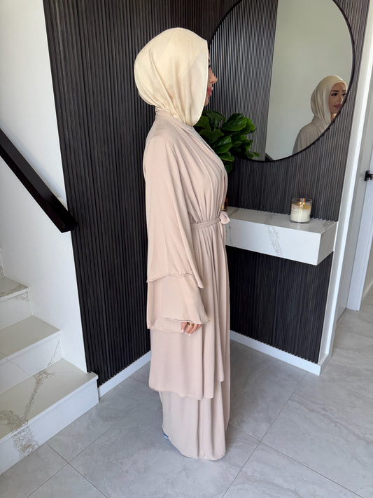 Zahra Abaya - Beige