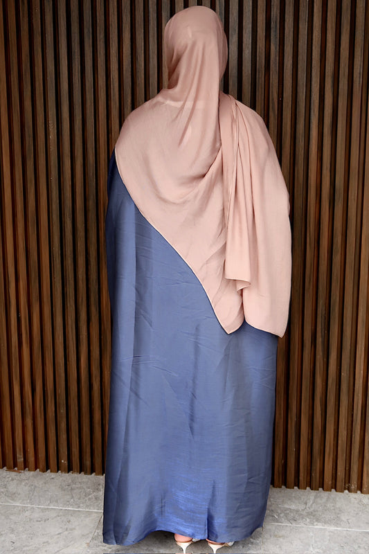 Blue butterfly dress