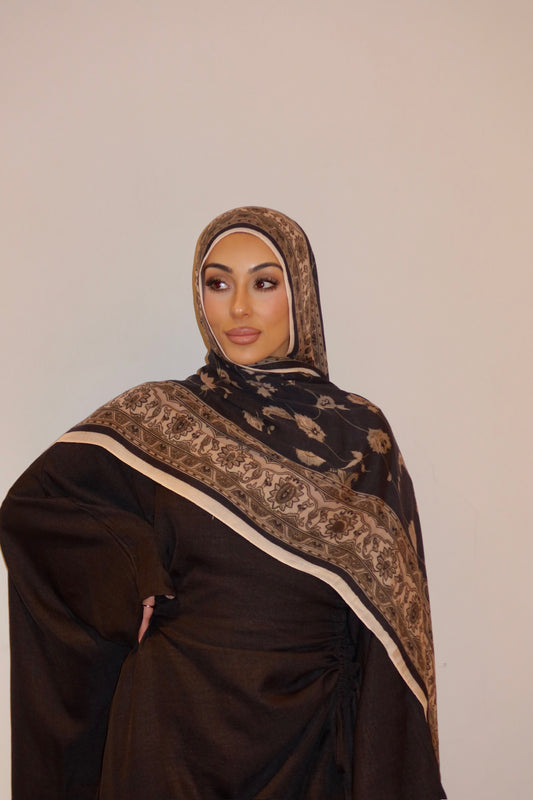 Pashmina-inspired Modal hijab