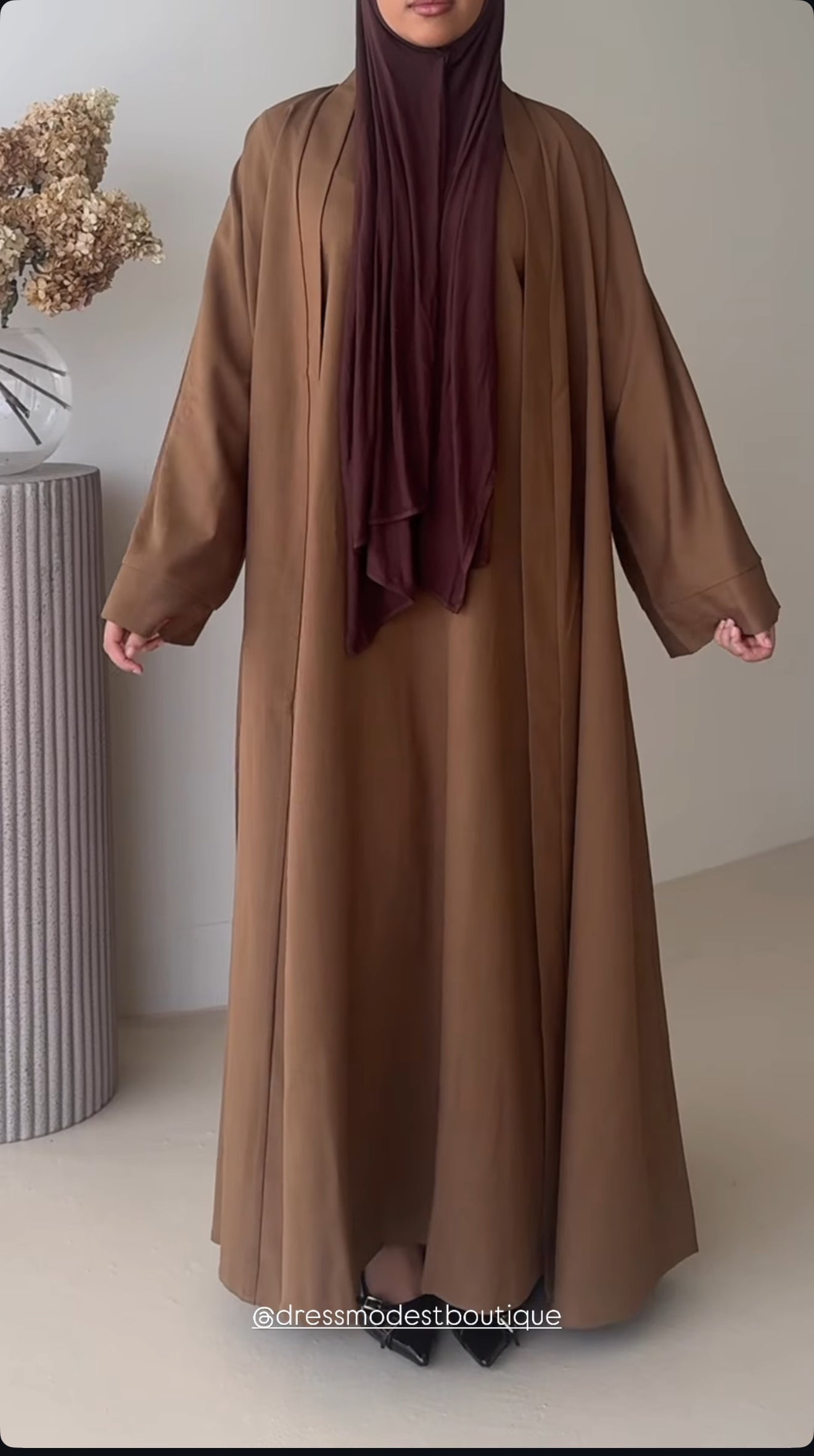 Ezra 3 piece Abaya