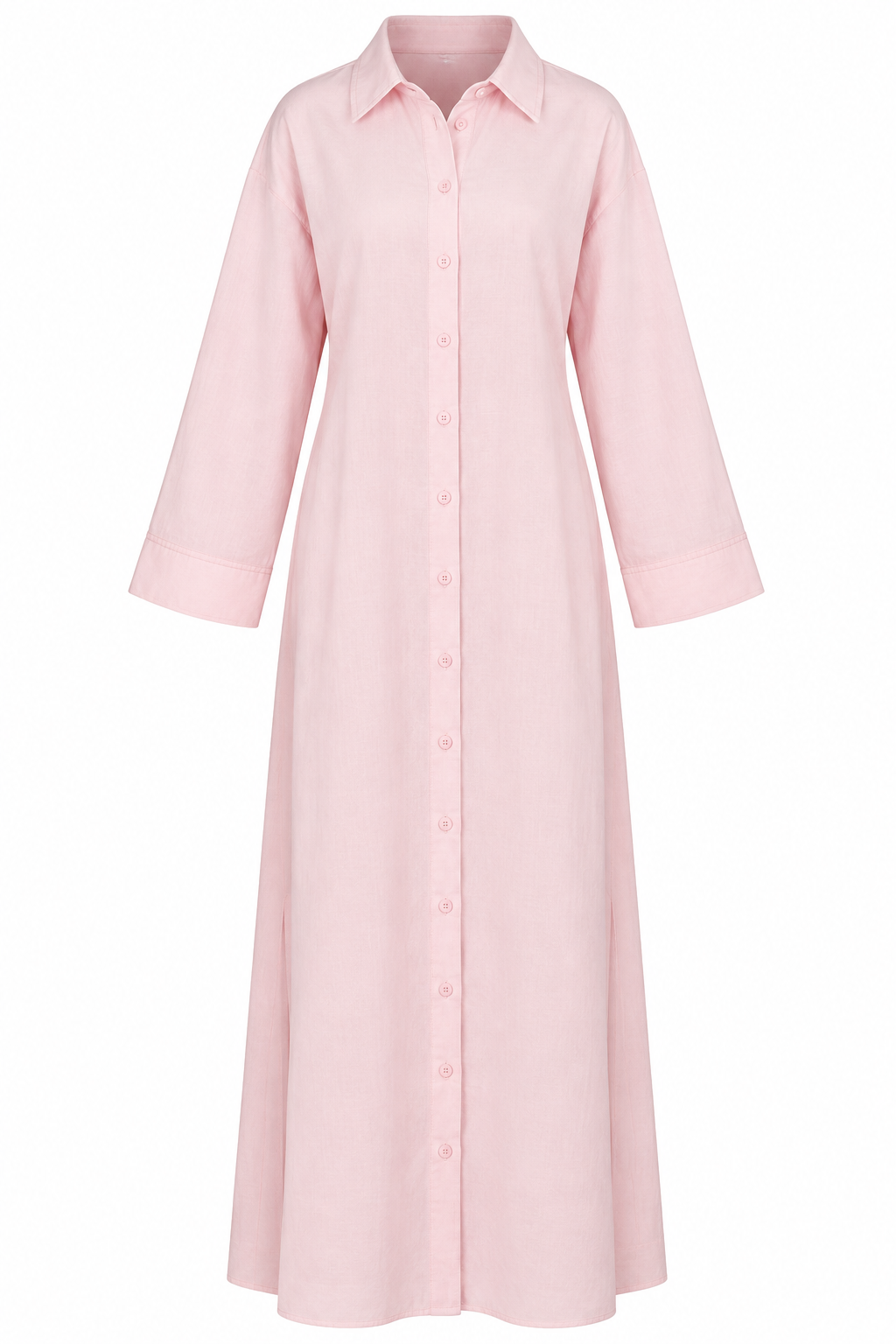 The Mila Linen shirt dress