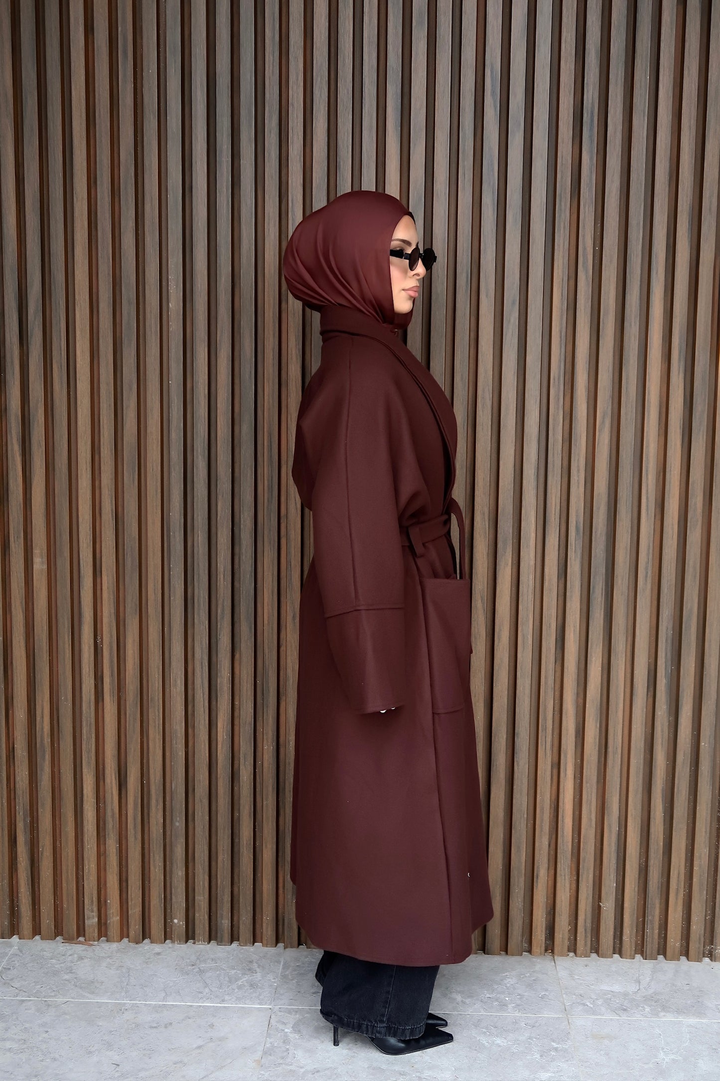 Florence wrap coat