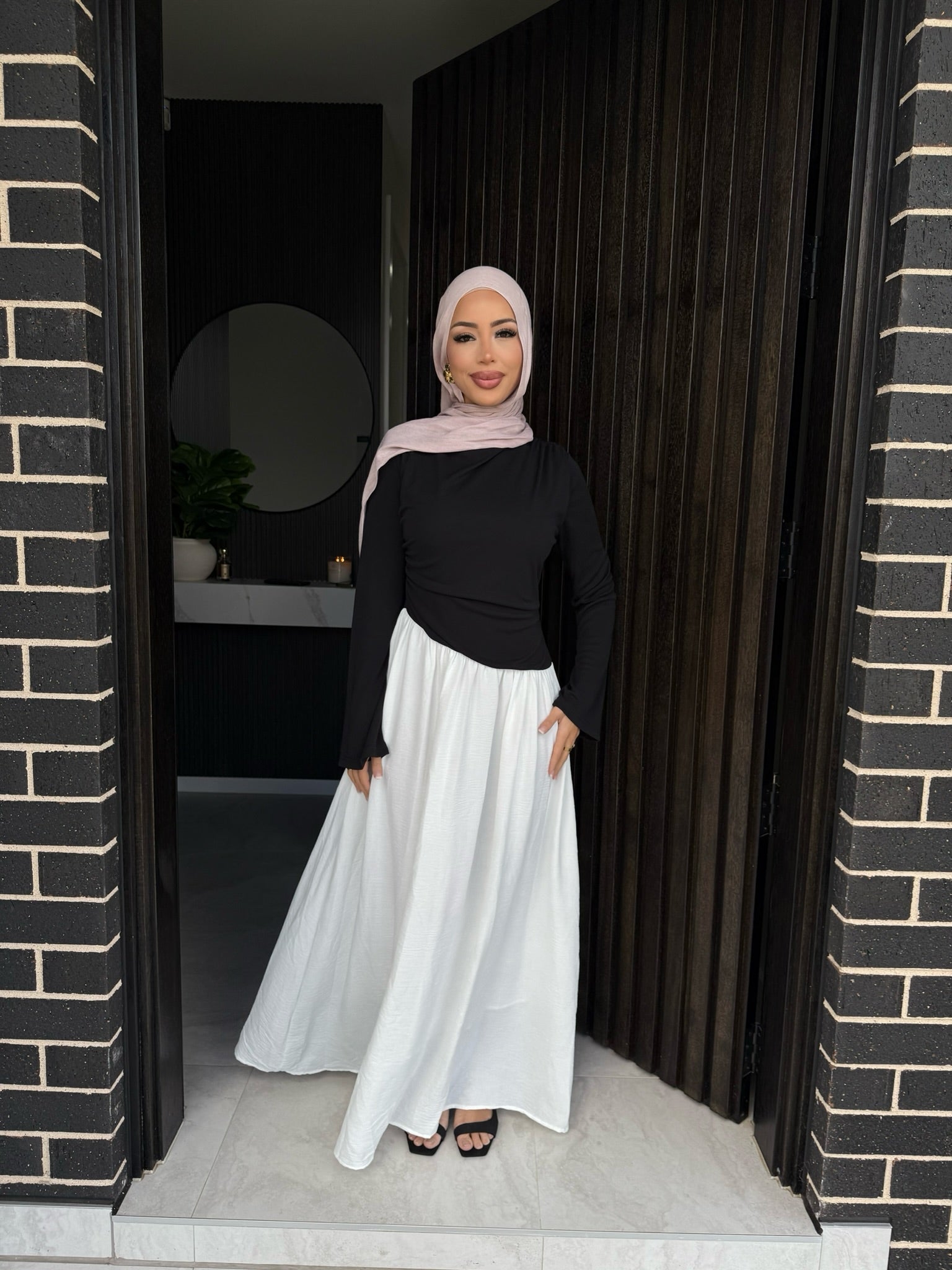 Ayah asymmetrical dress