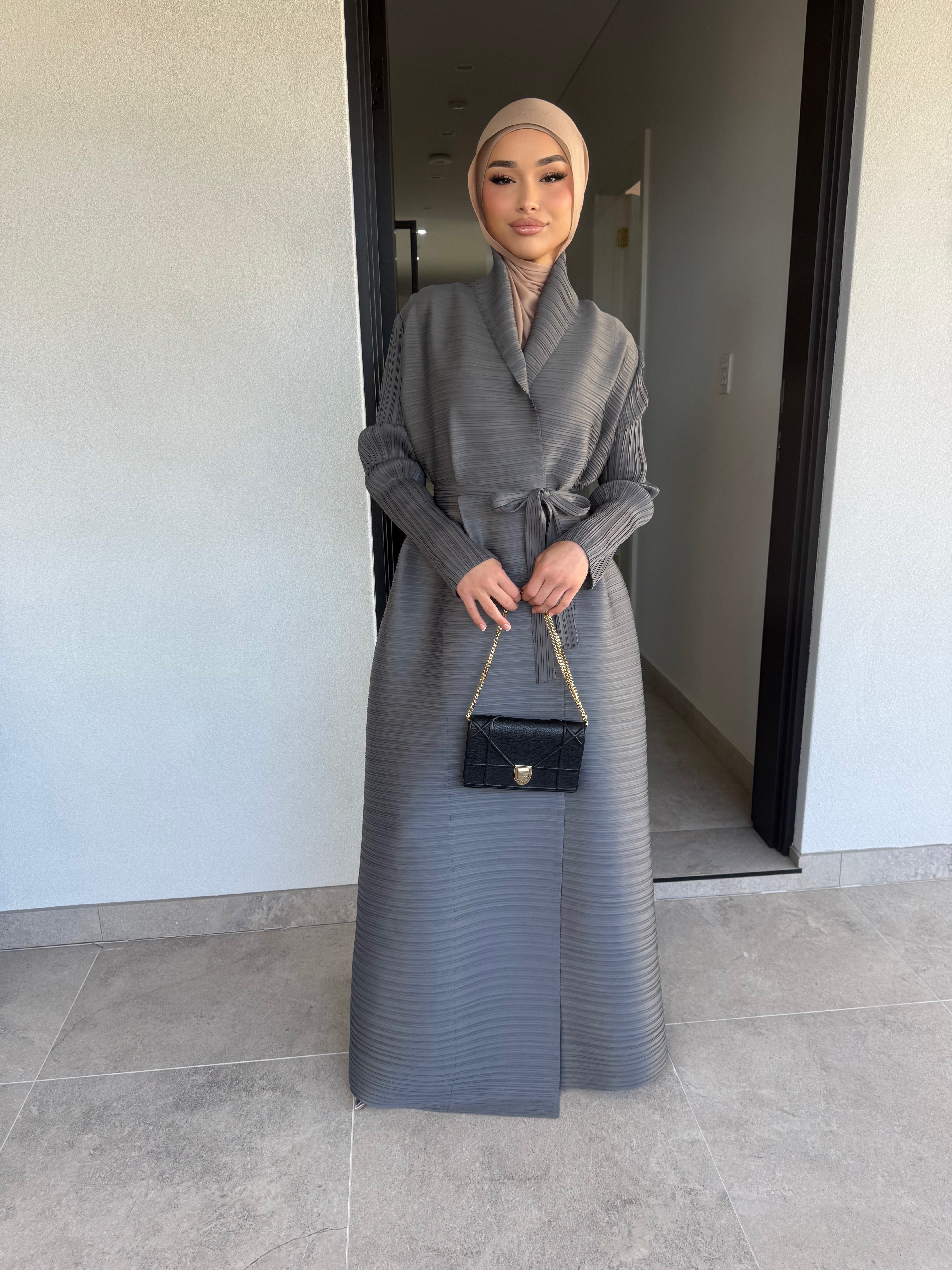 Lena Pleated cardigan