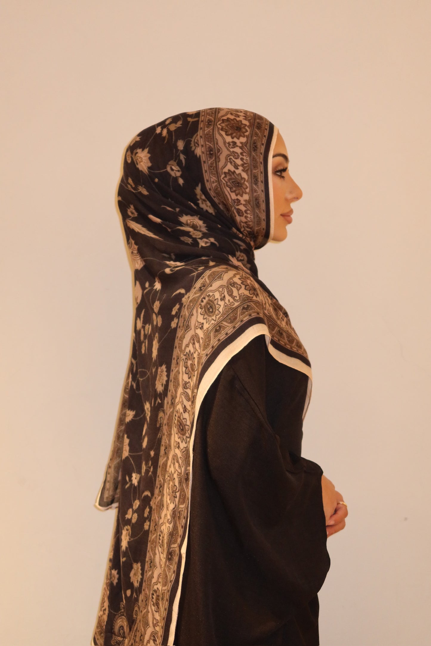 Pashmina-inspired Modal hijab