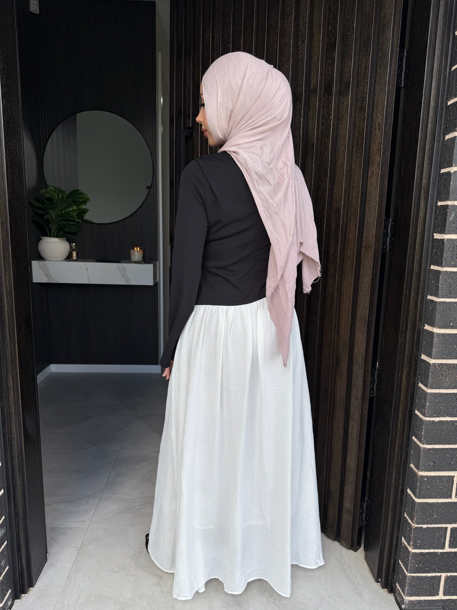 Ayah asymmetrical dress