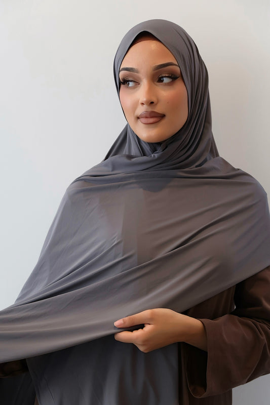 Liquid jersey hijab