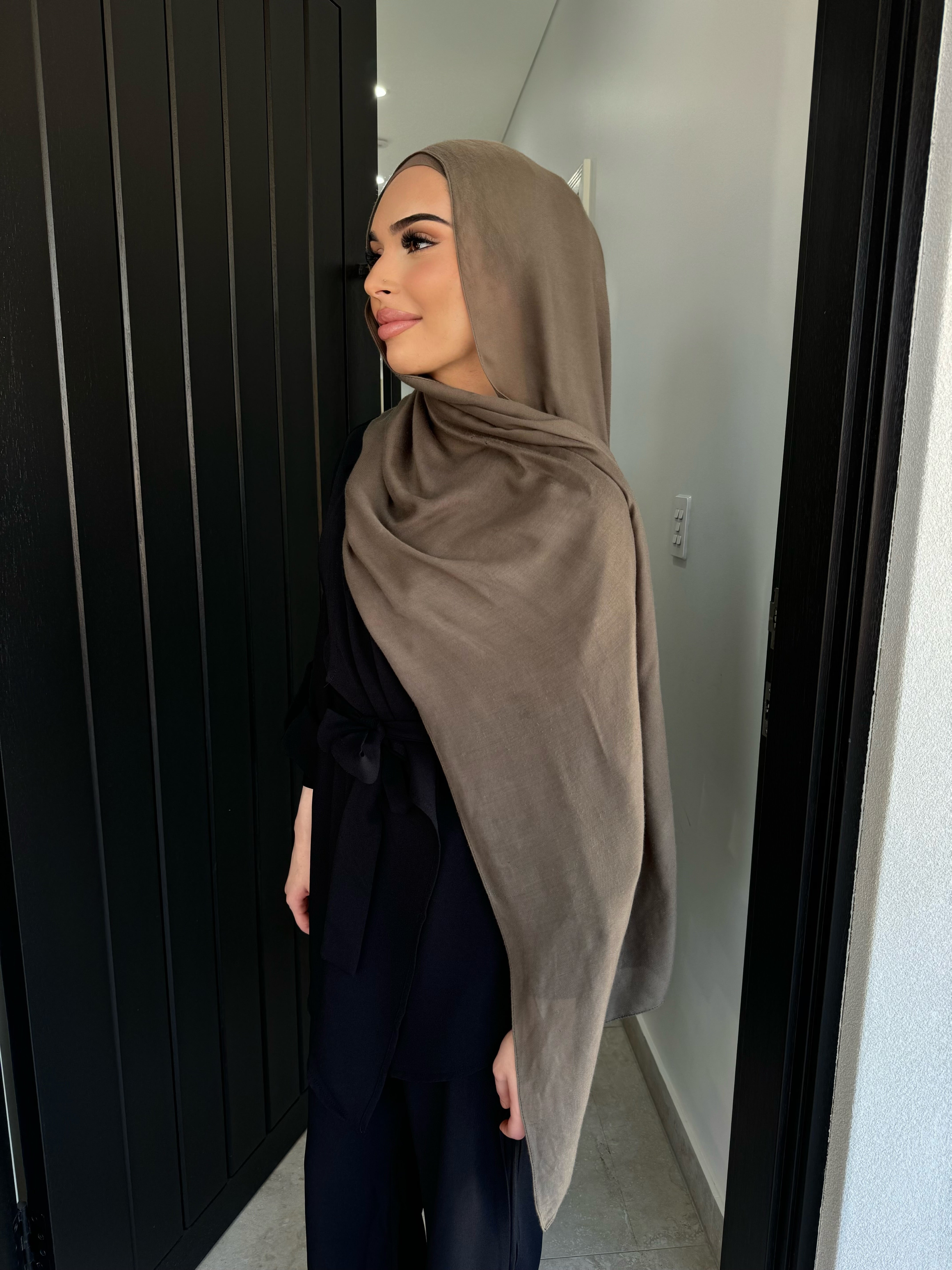 Modal hijab set-sage