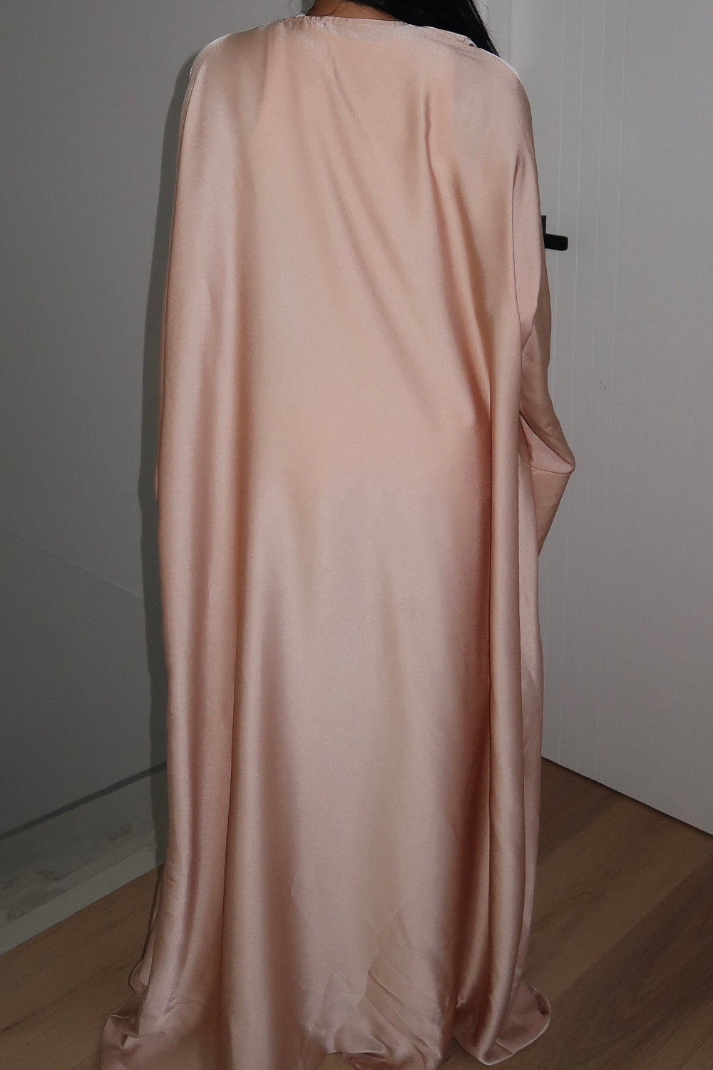 Luxe Ramadan Abaya - champagne