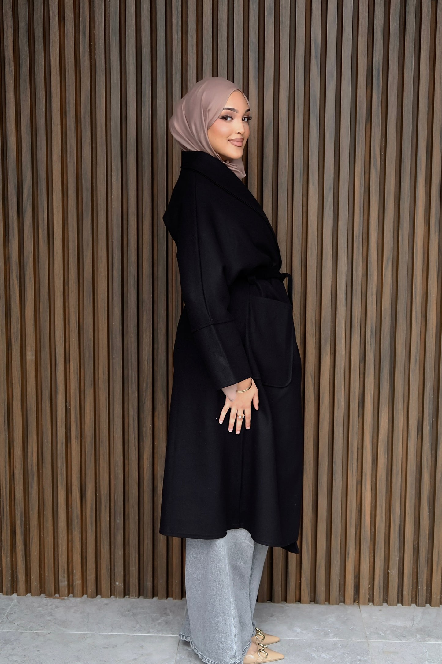 Florence wrap coat