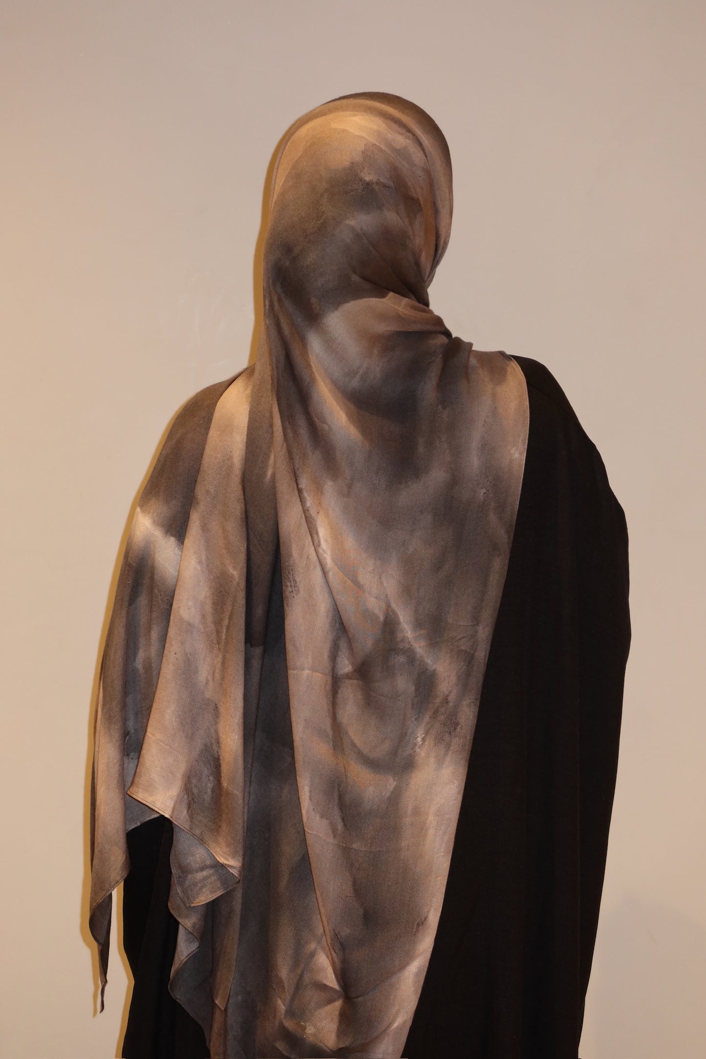 Abstract ink Modal Hijab