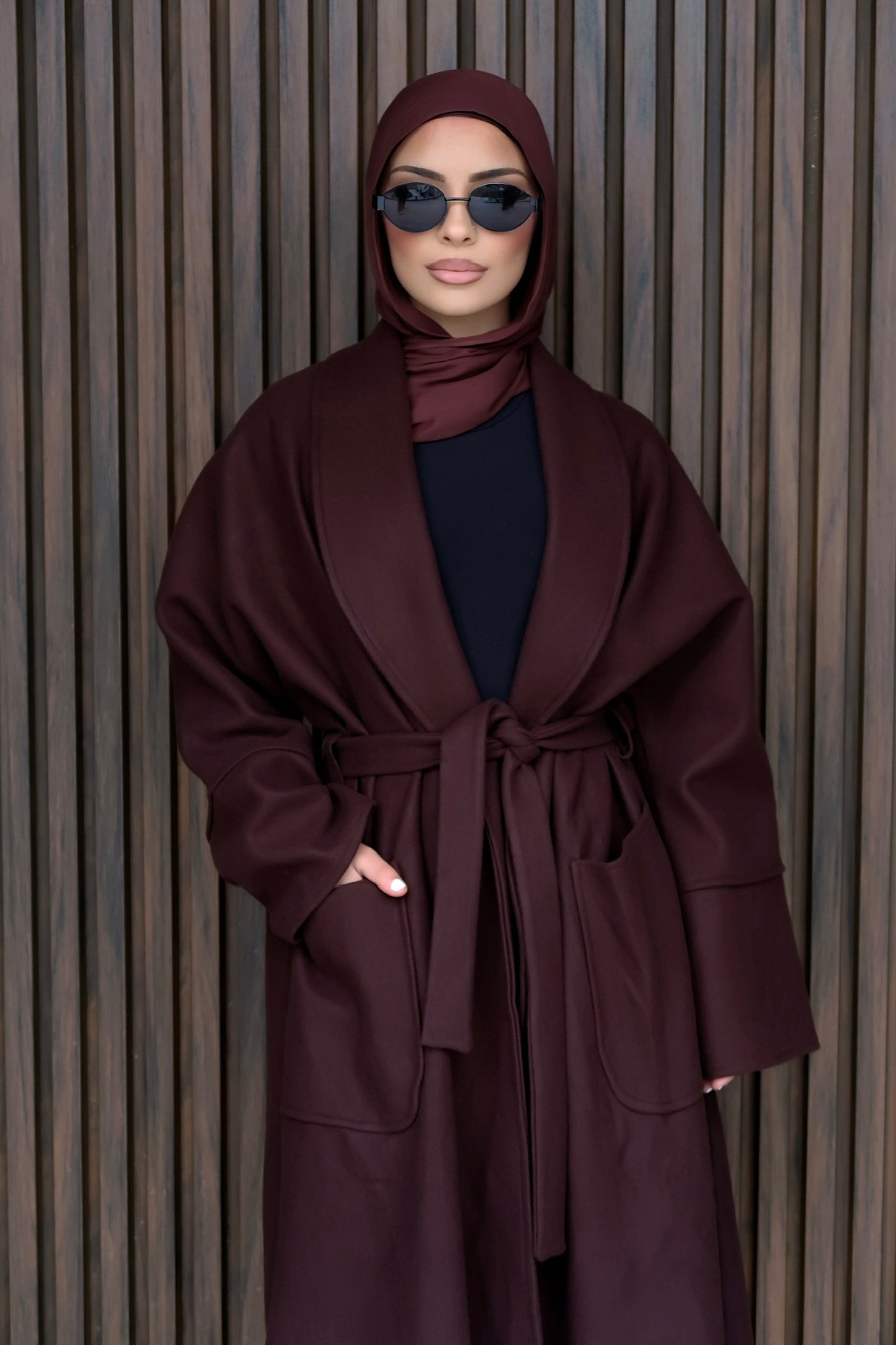 Florence wrap coat