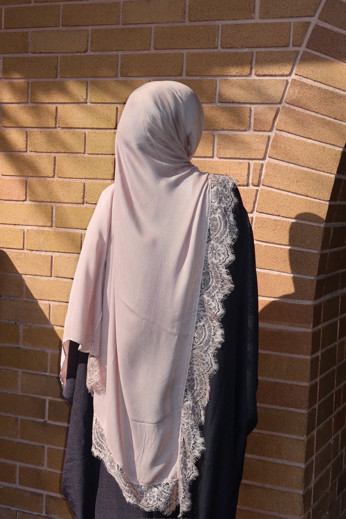 Latte Lace hijab sets