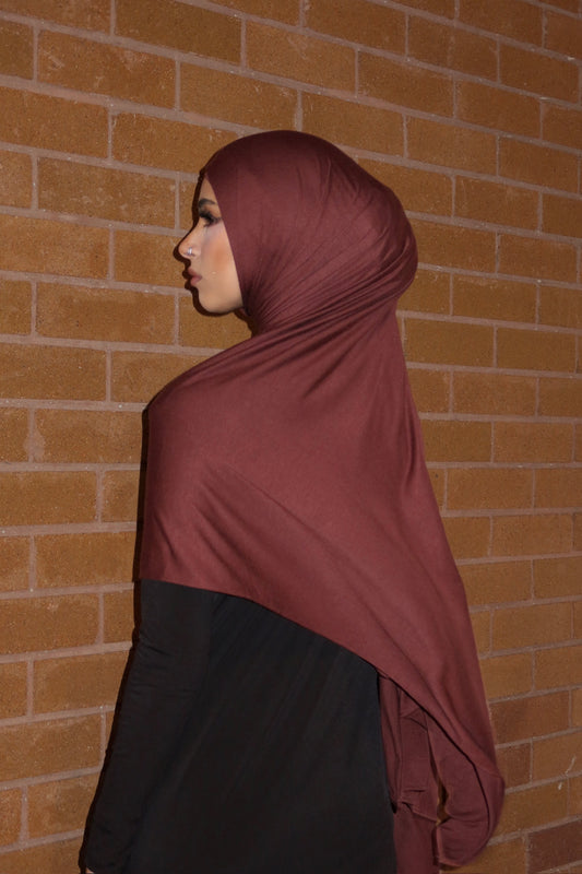 Nutmeg- Jersey Hijab