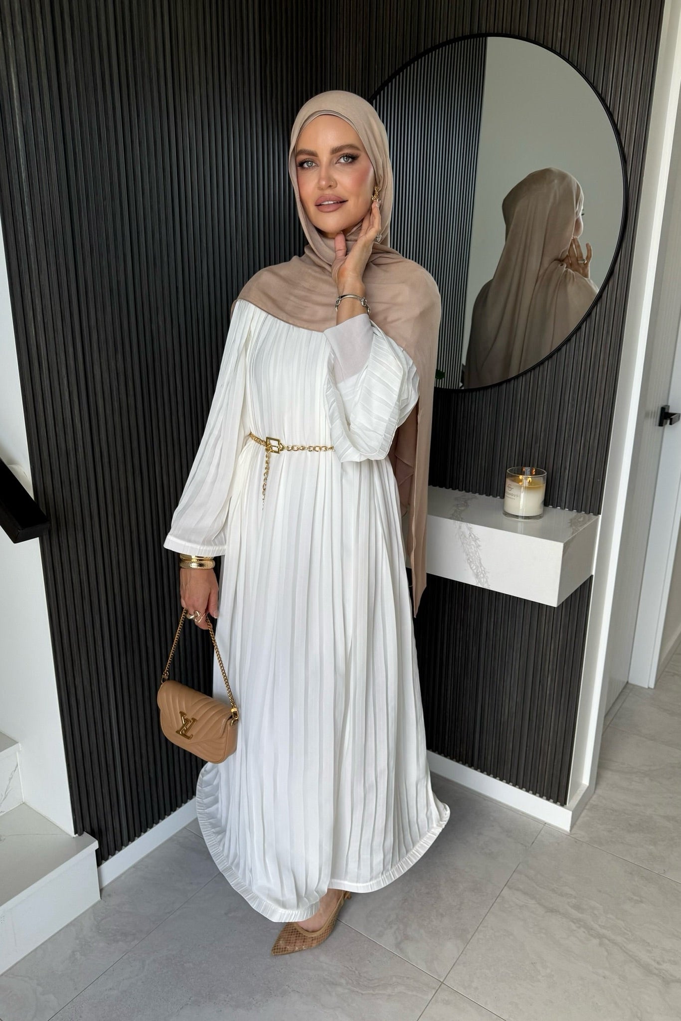 Alia Dress - white