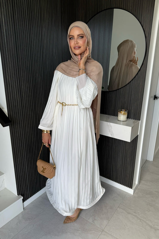 Alia Dress - white
