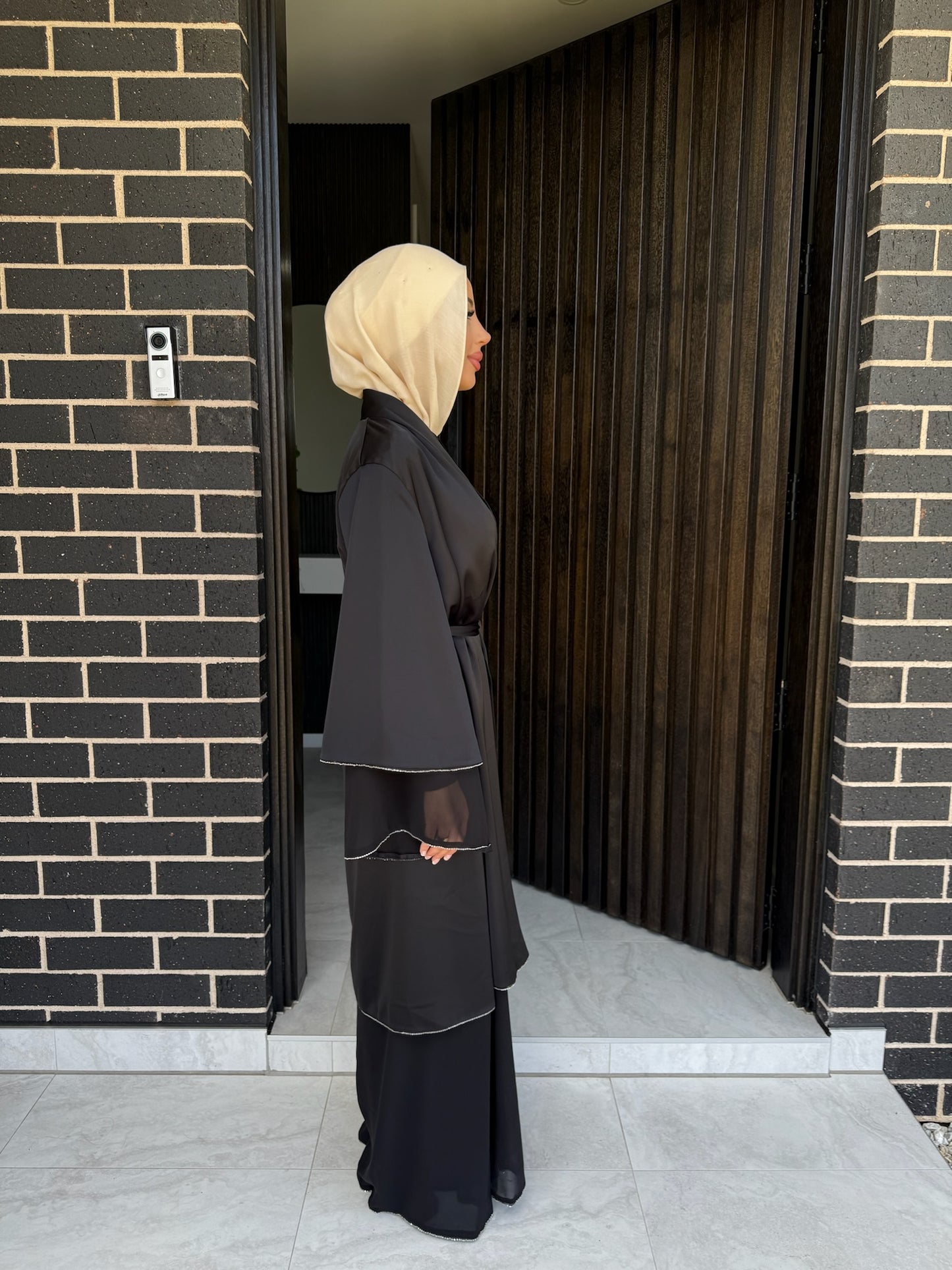 Zahra Abaya - Black