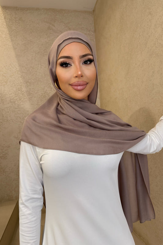 Modal Hijab Set - Dusty Purple