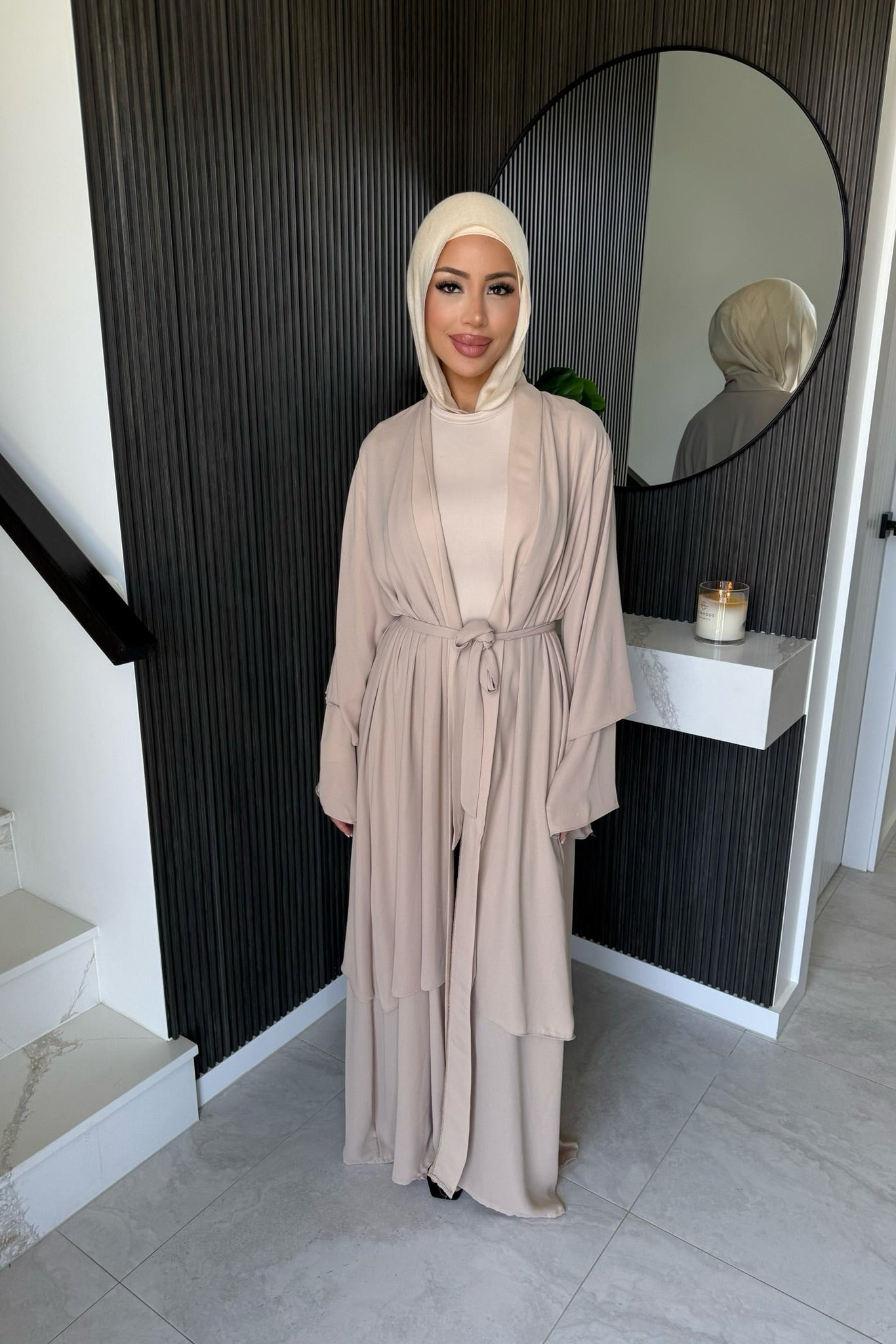 Zahra Abaya - Beige