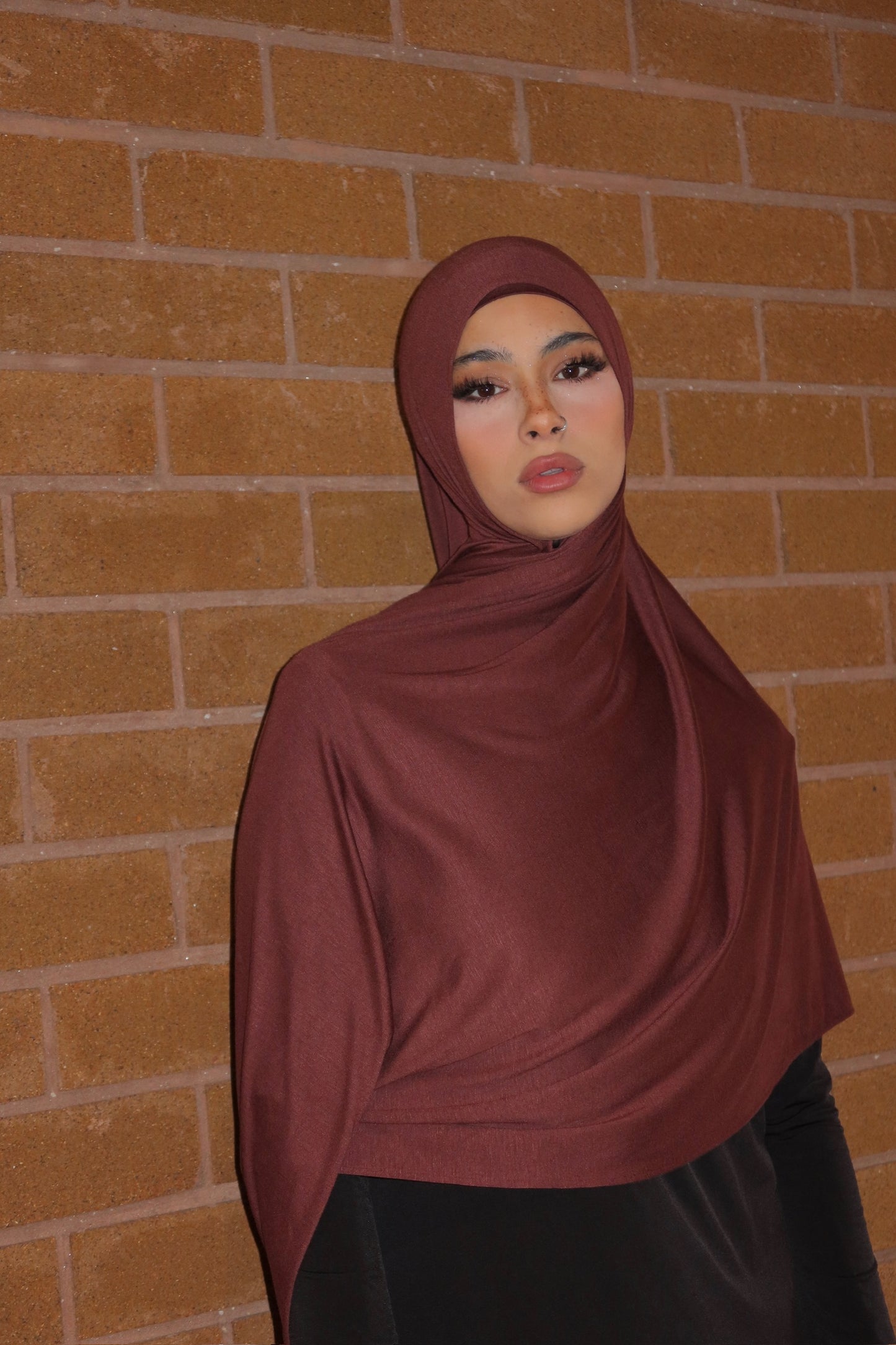 Nutmeg- Jersey Hijab