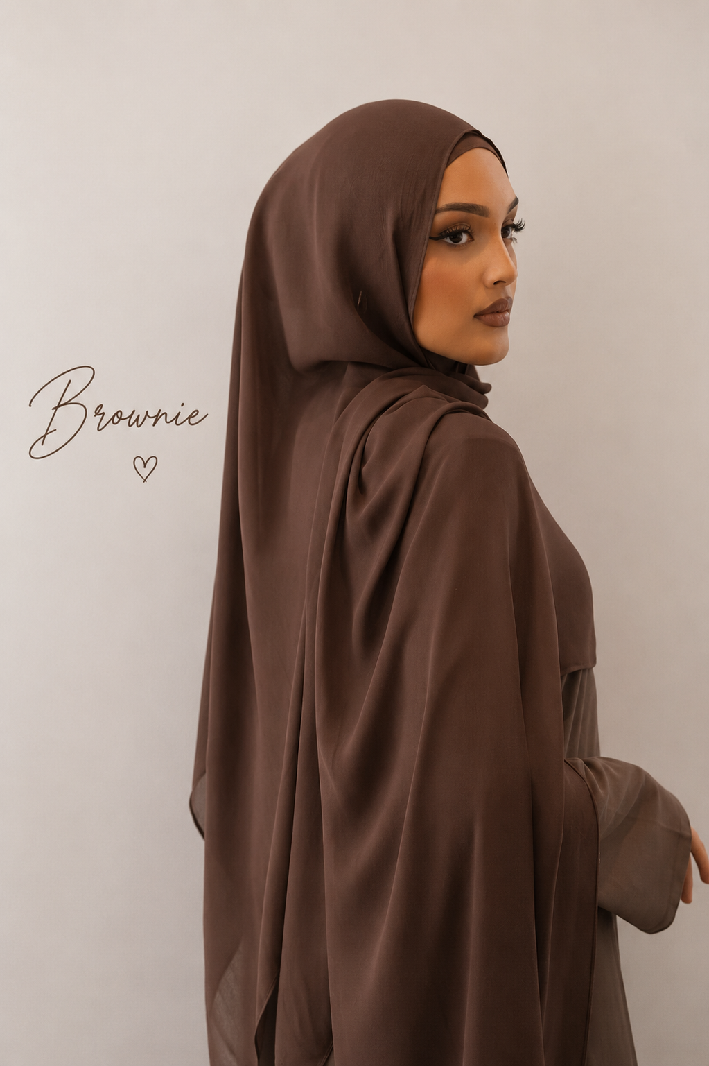 Brownie hijab set