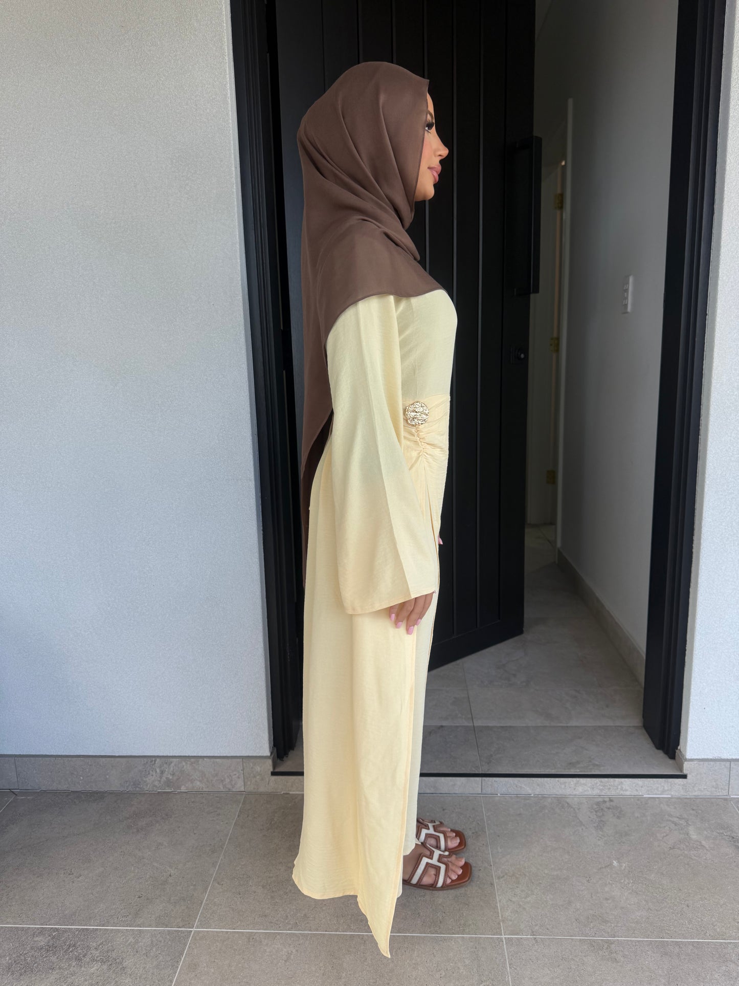 Aria Dress - Lemon (Pre-order)