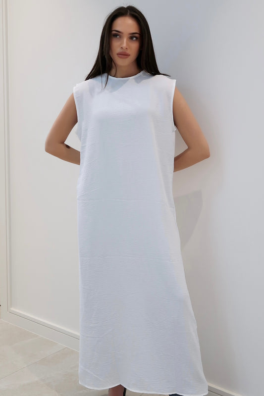 Aura maxi slip dress