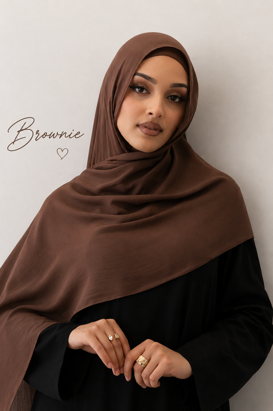 Brownie hijab set