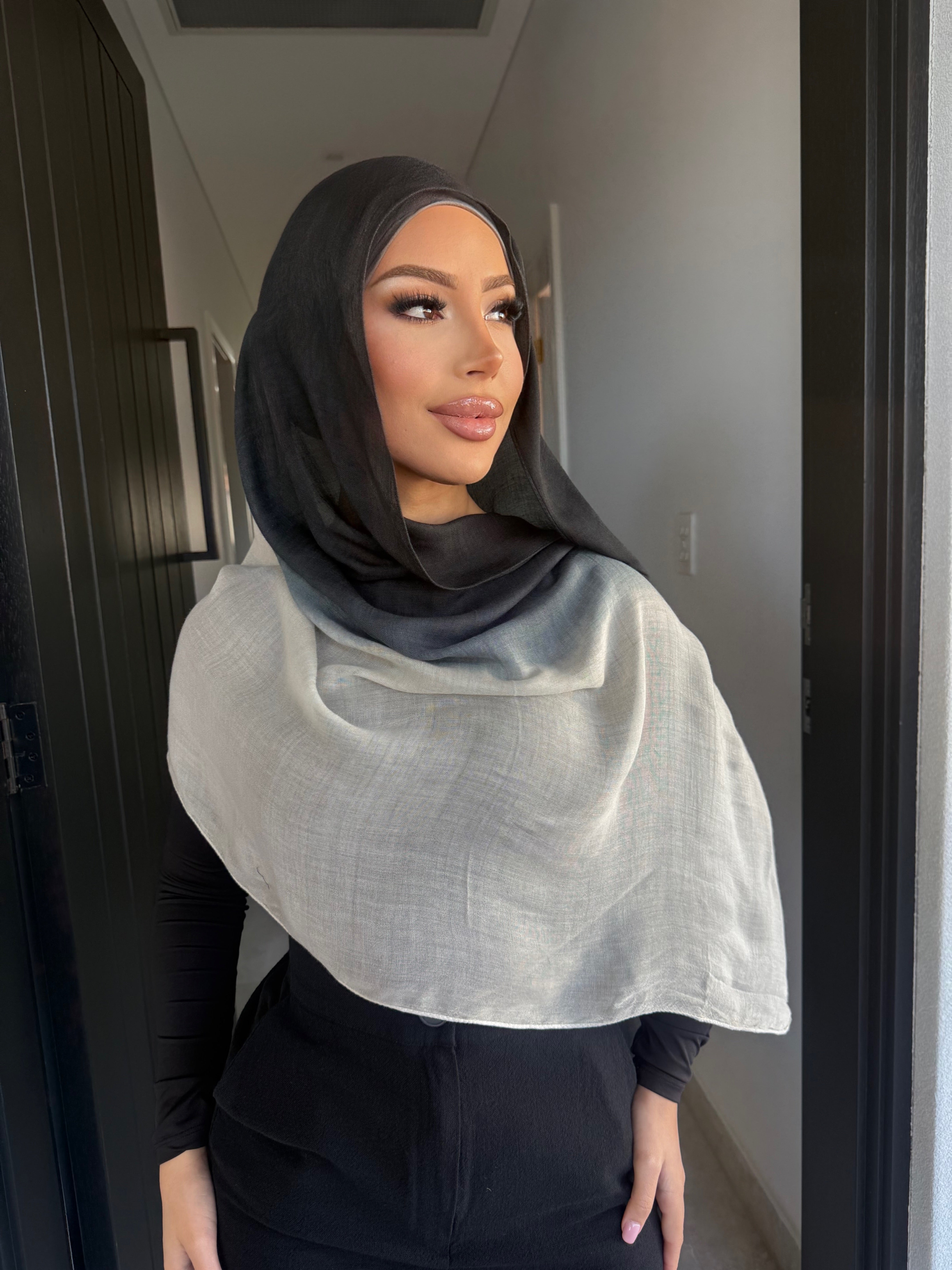 Sunset ombré Hijab