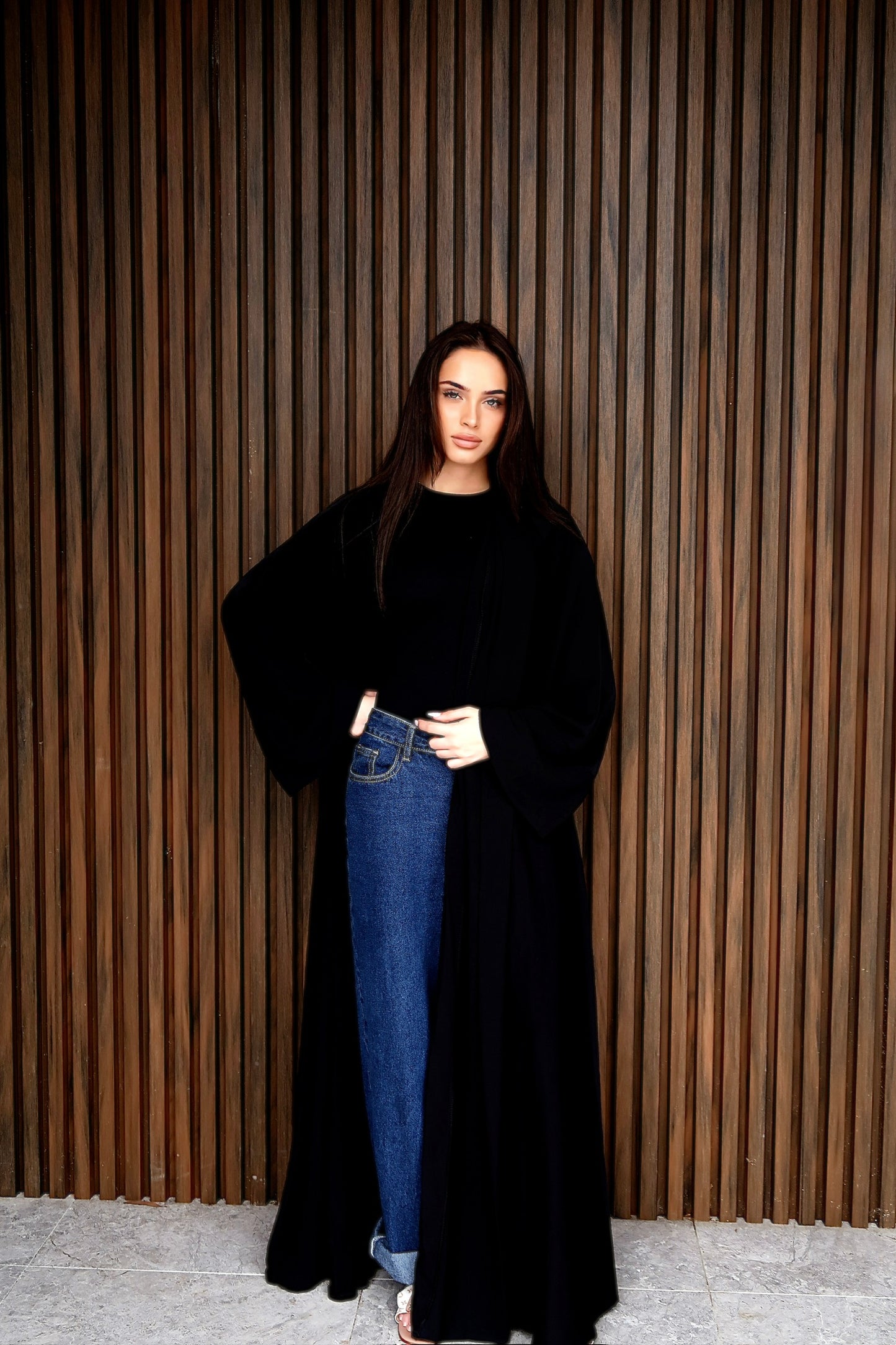 Ella open Abaya