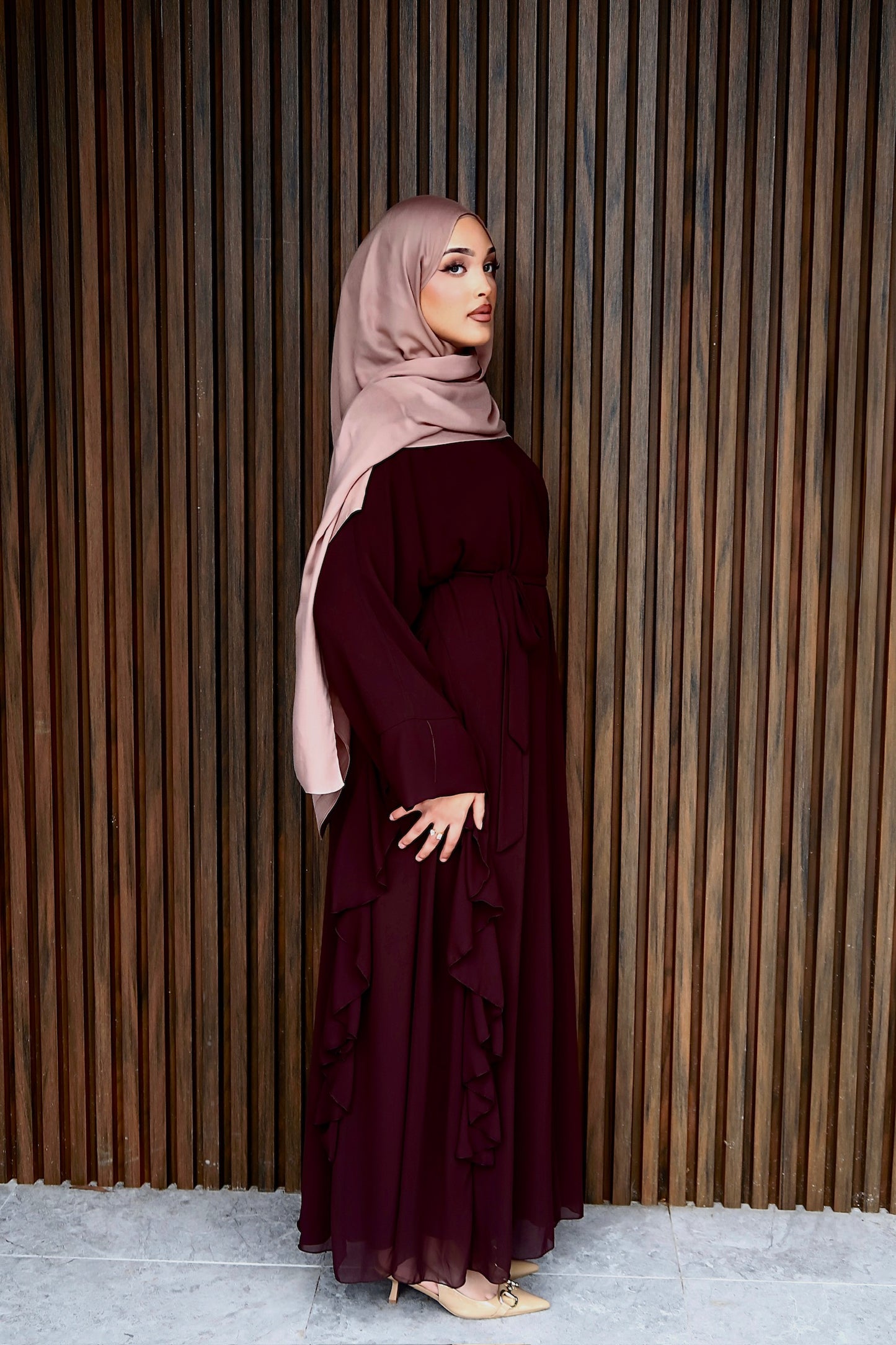Chiffon Abaya