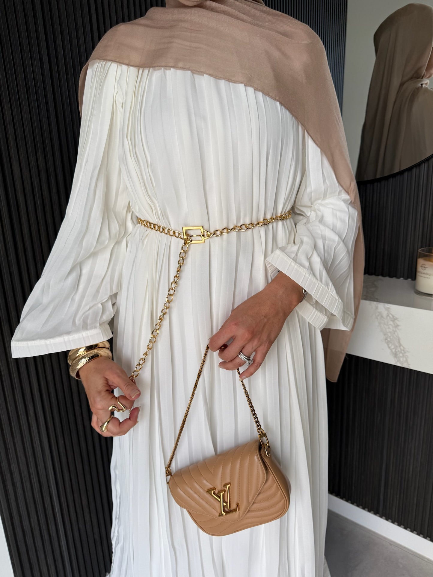 Alia Dress - white