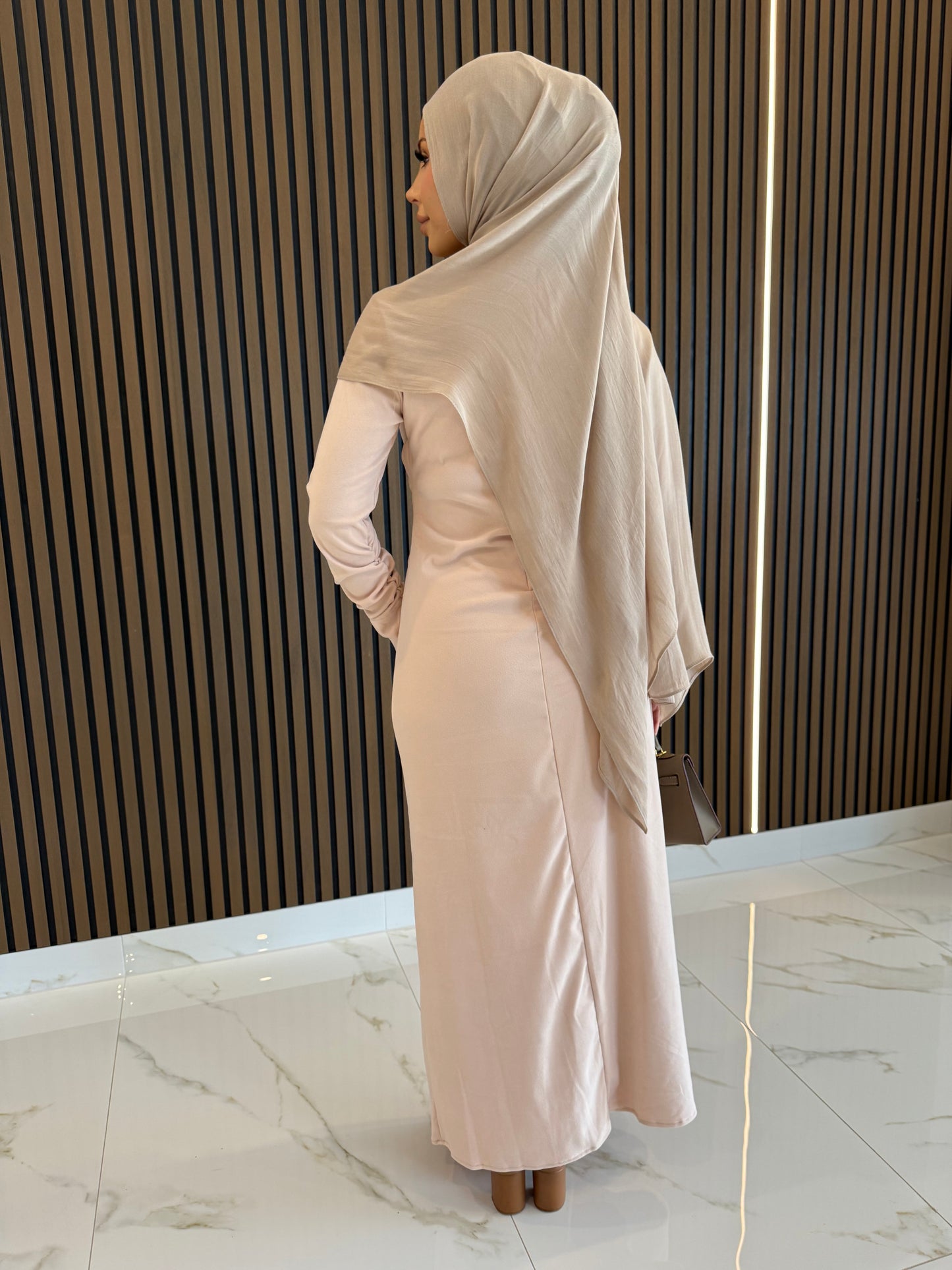 Saleha Dress - Beige