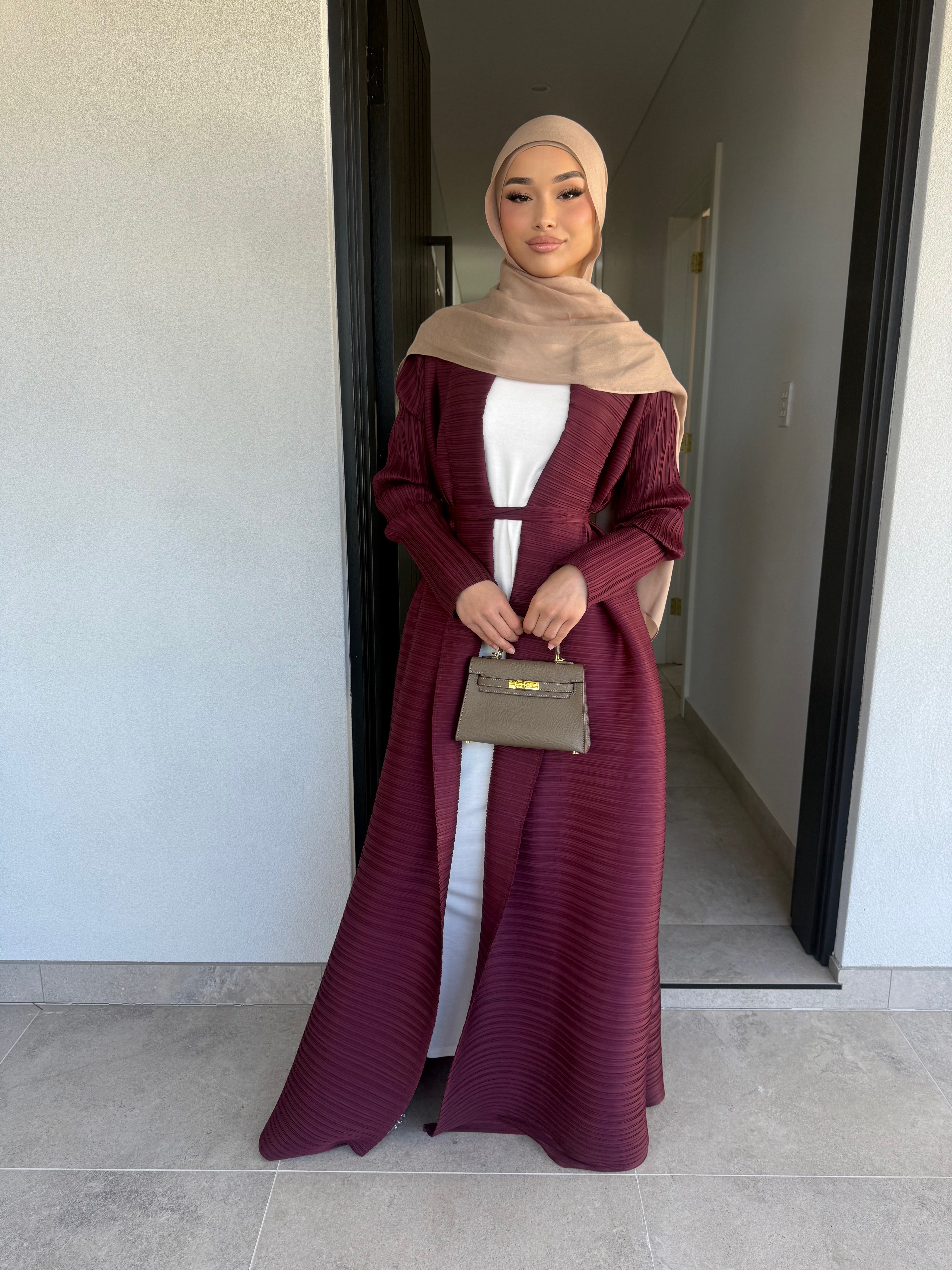 Lena Pleated cardigan