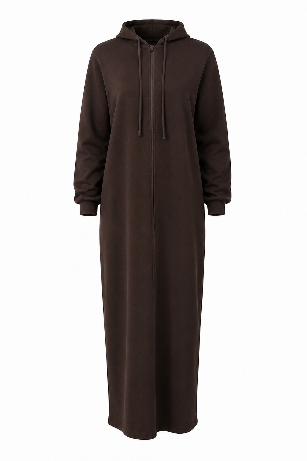Oversized fleeced jacket