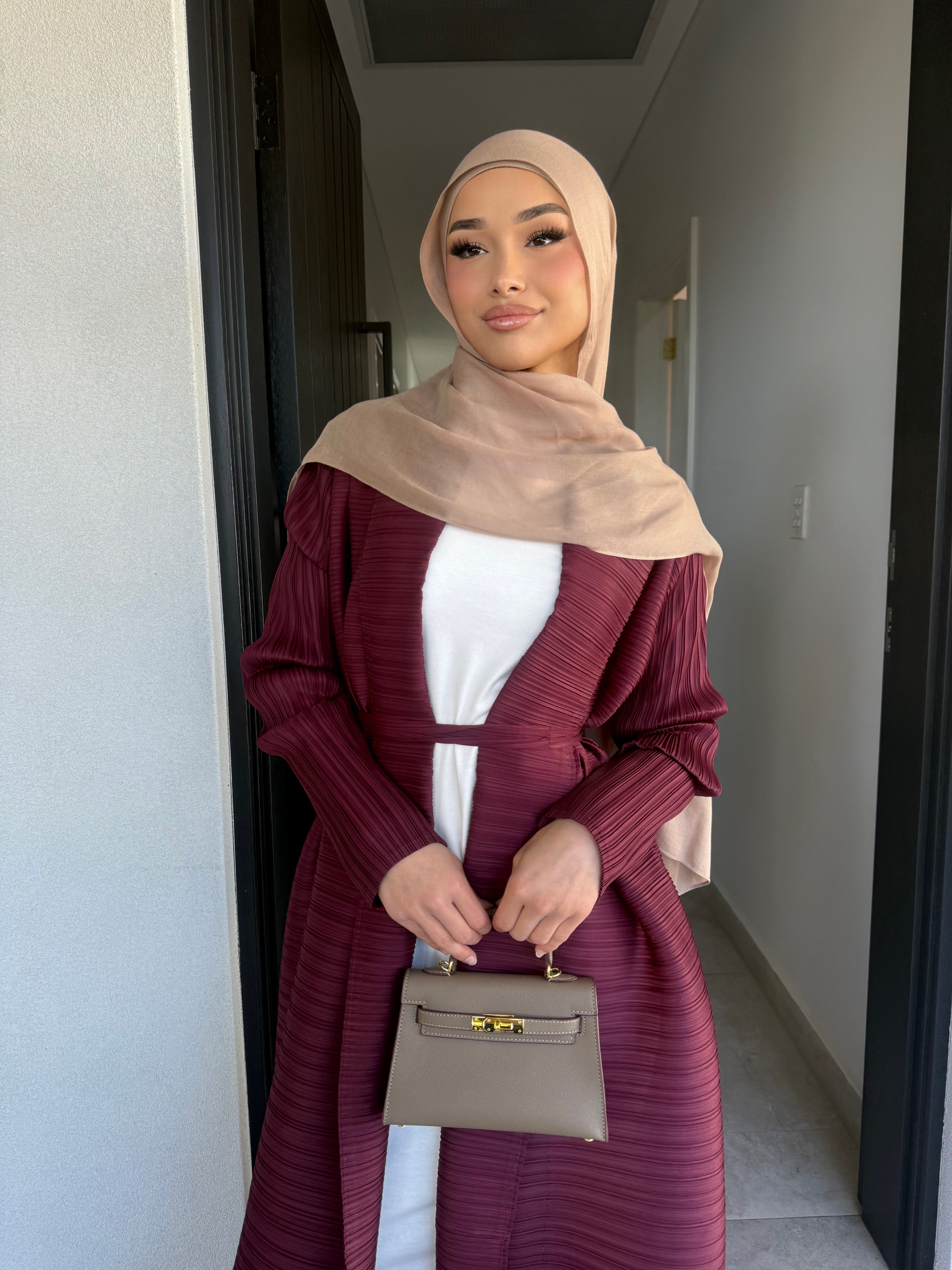Lena Pleated cardigan