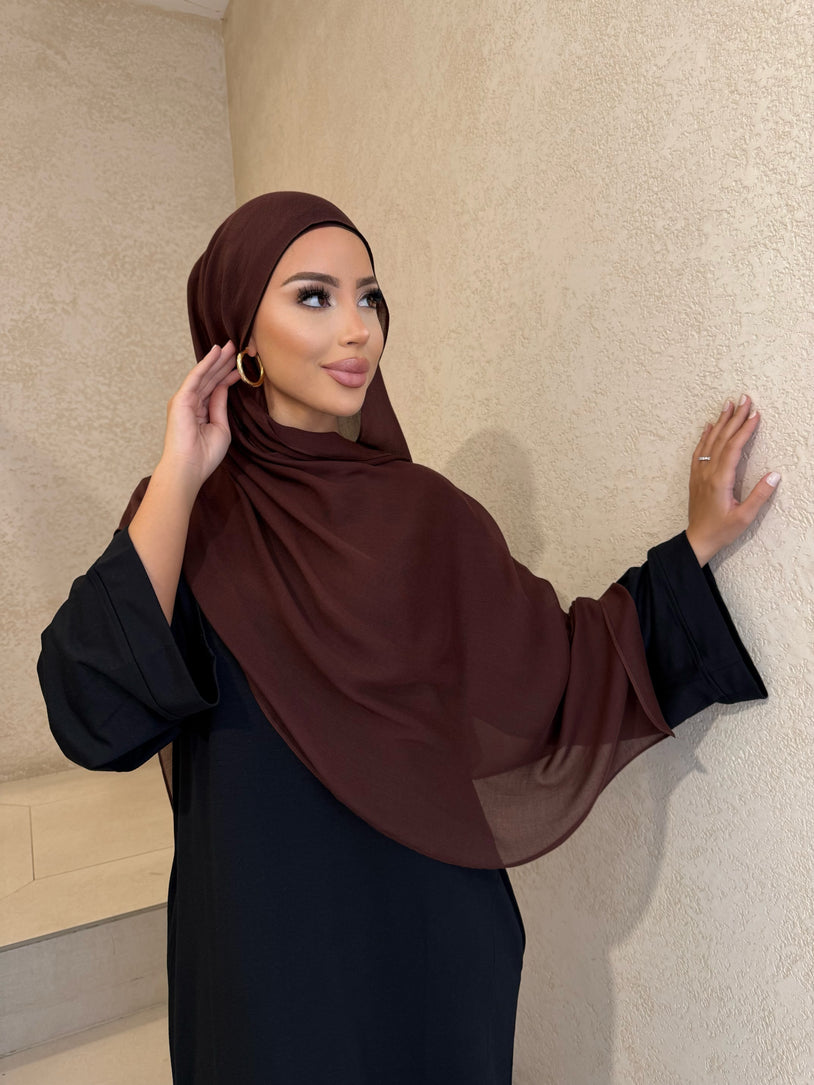 Espresso-Modal hijab set