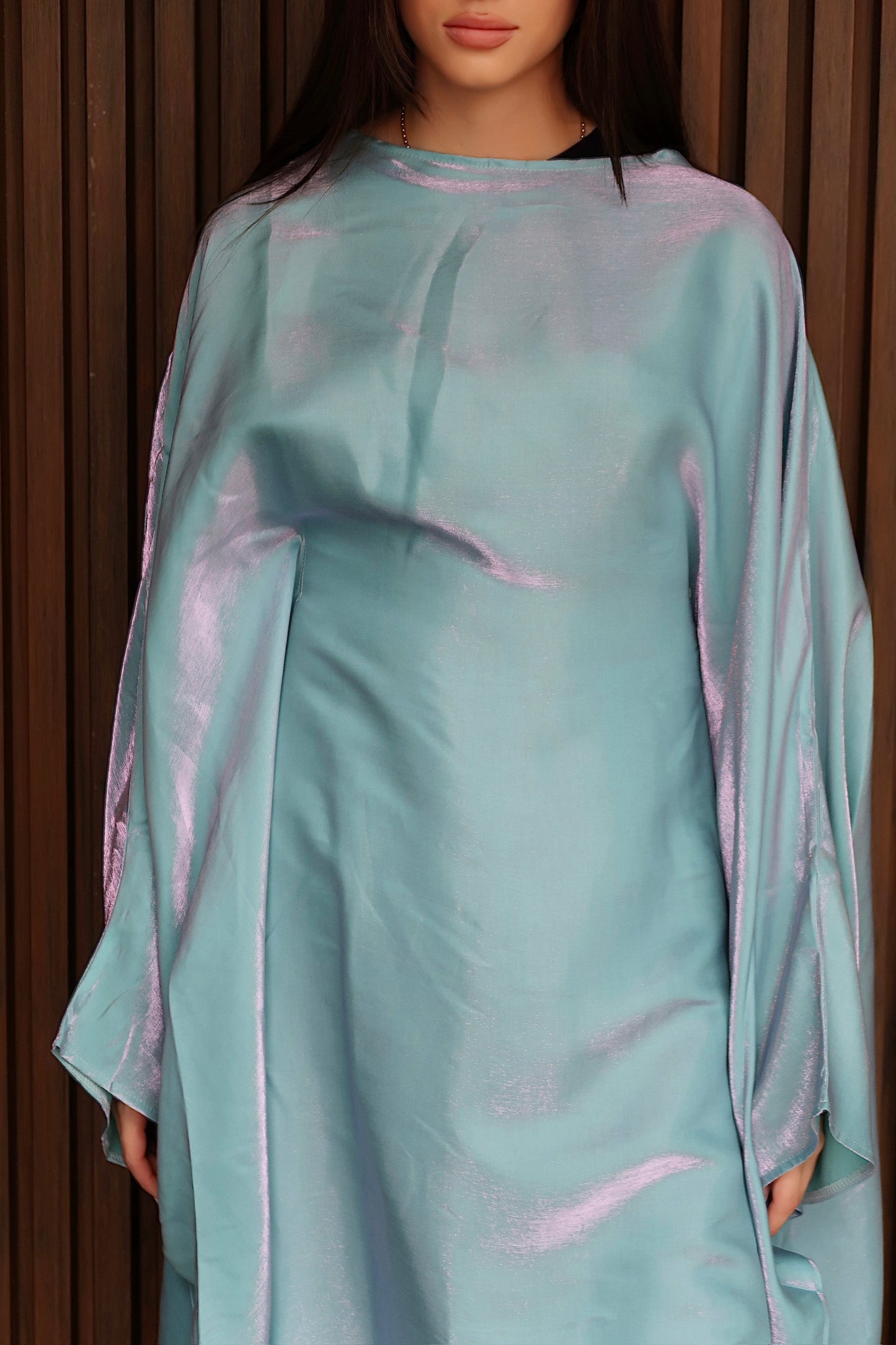 Azure butterfly dress