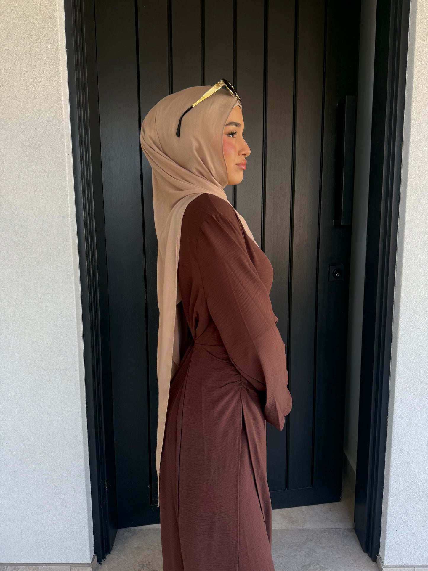 Aria Dress chocolate (Pre-order)