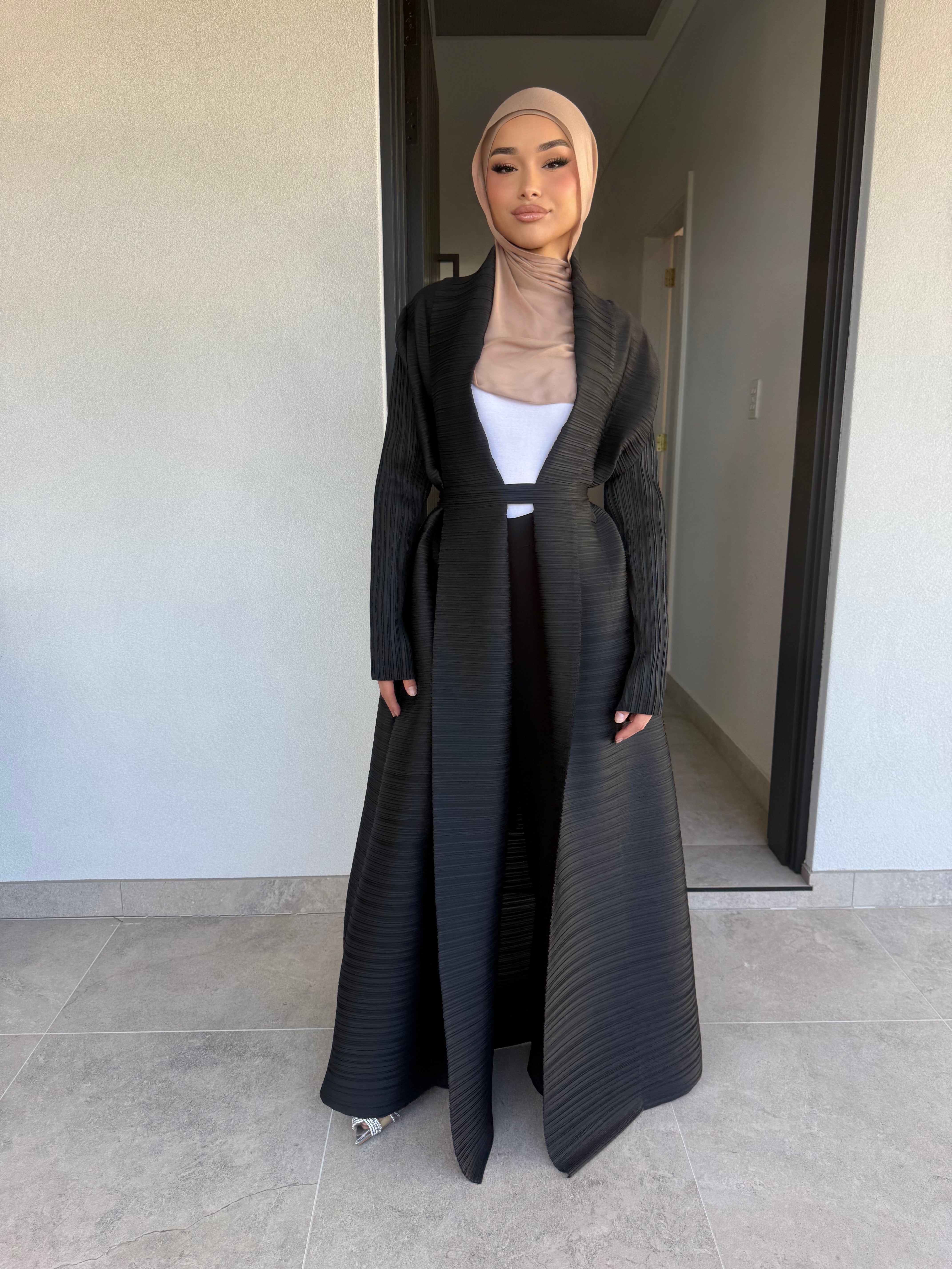 Lena Pleated cardigan