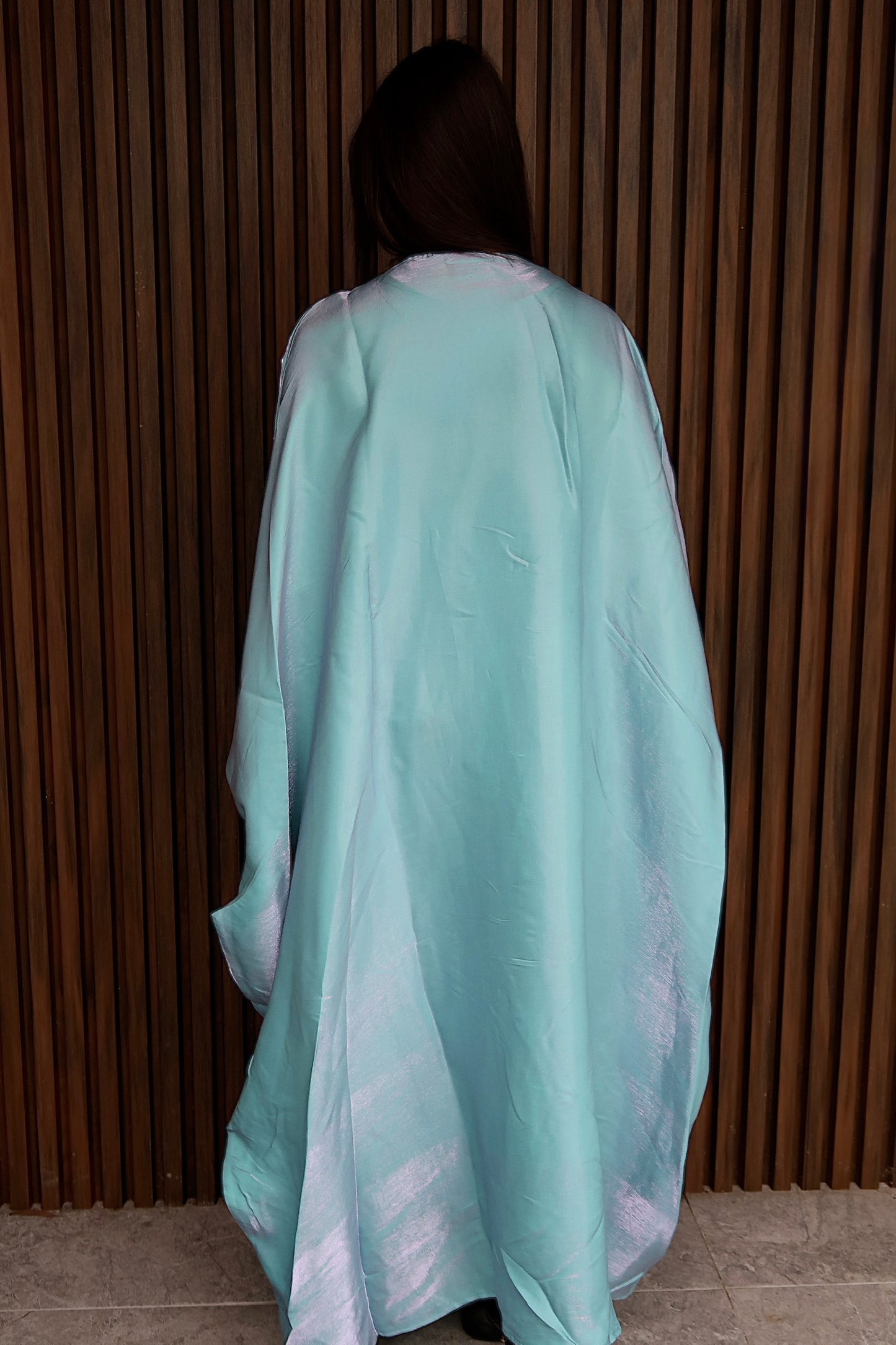 Azure butterfly dress