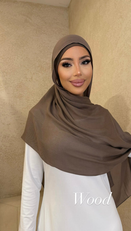 Wood hijab set