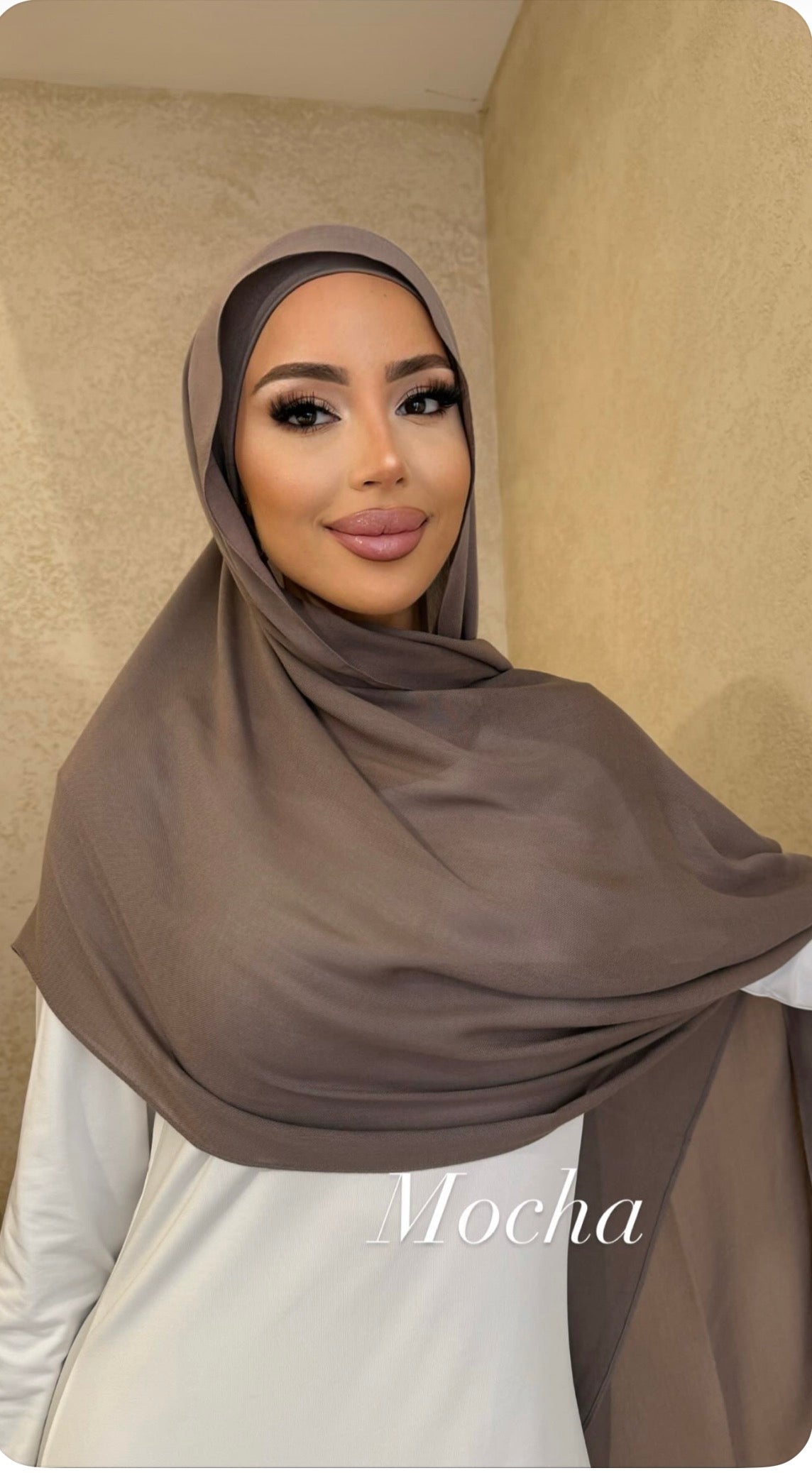 Mocha Hijab set