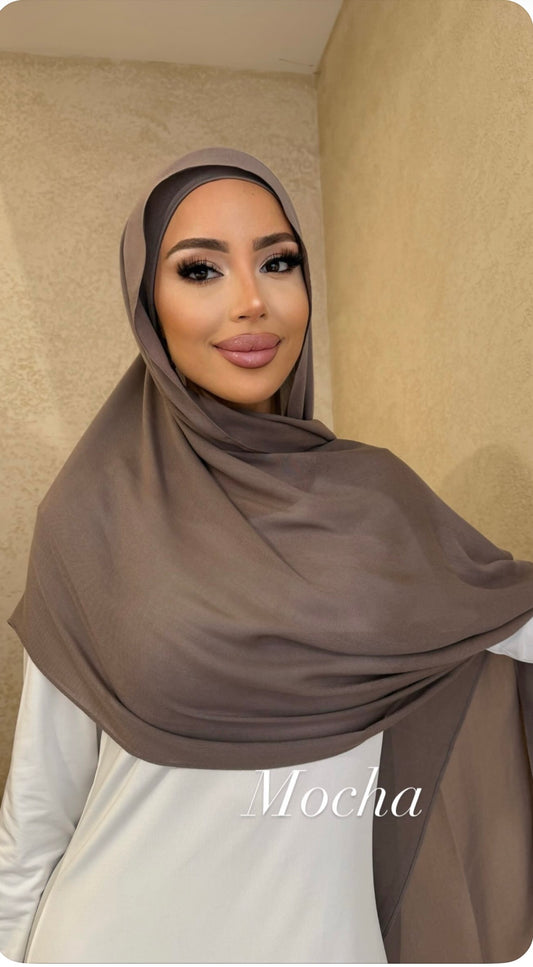 Mocha Hijab set